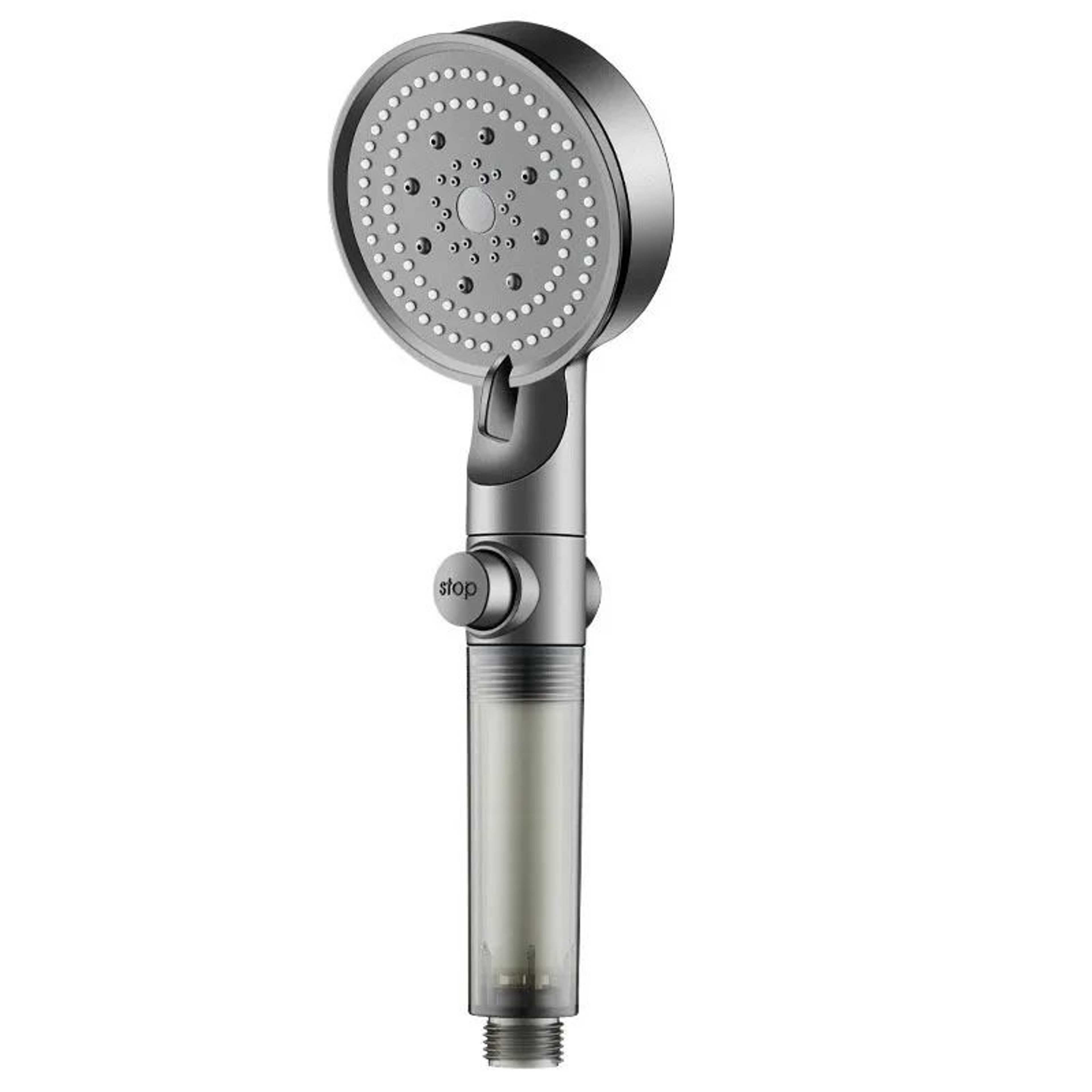 High Pressure Shower Head With Filter  5 Spray Modes Handheld Shower Head With PP Cotton Filter For 7