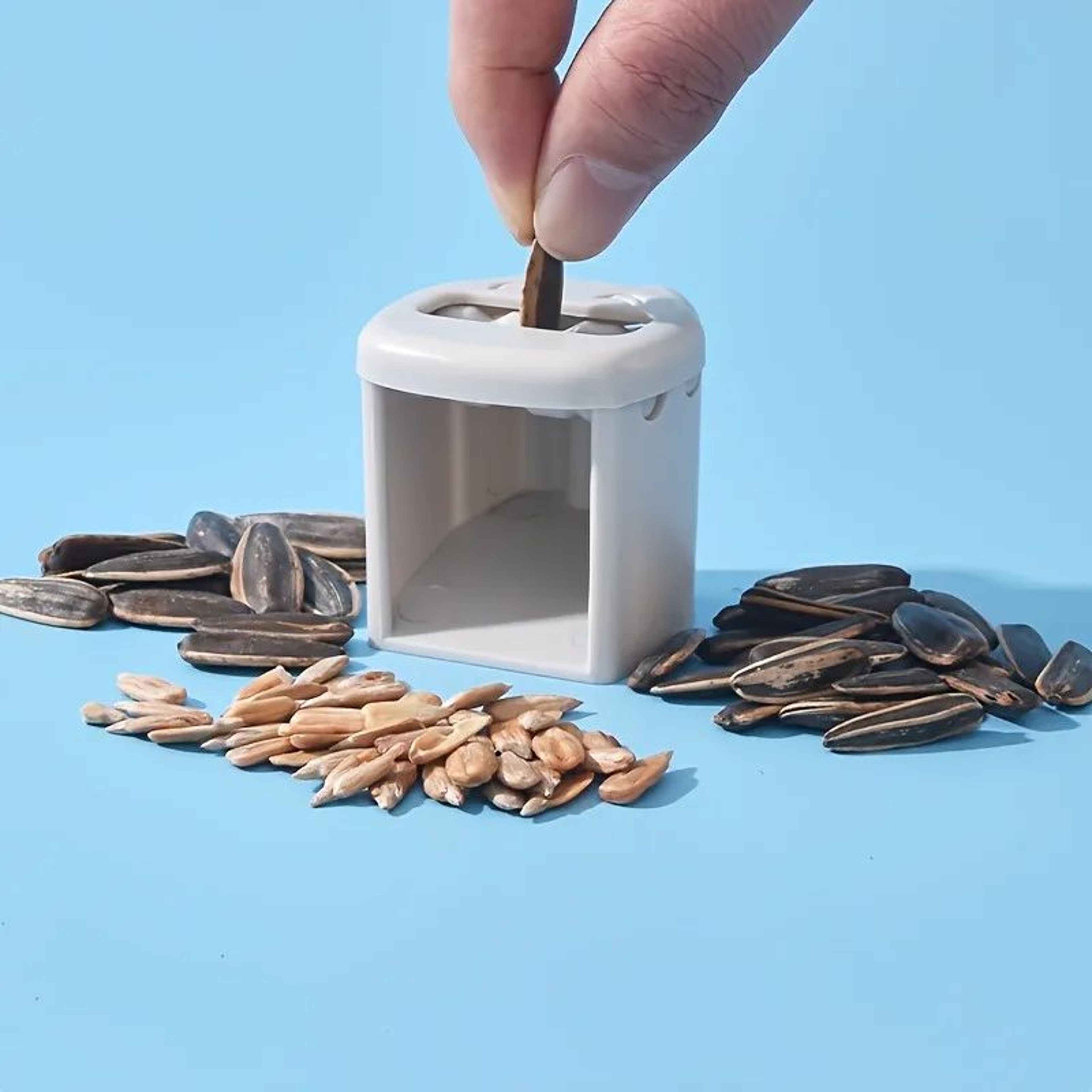 2Pack Manual Sunflower Seed Sheller Clip  Fast Sunflower Seed Splitter  Peeler Tool 4