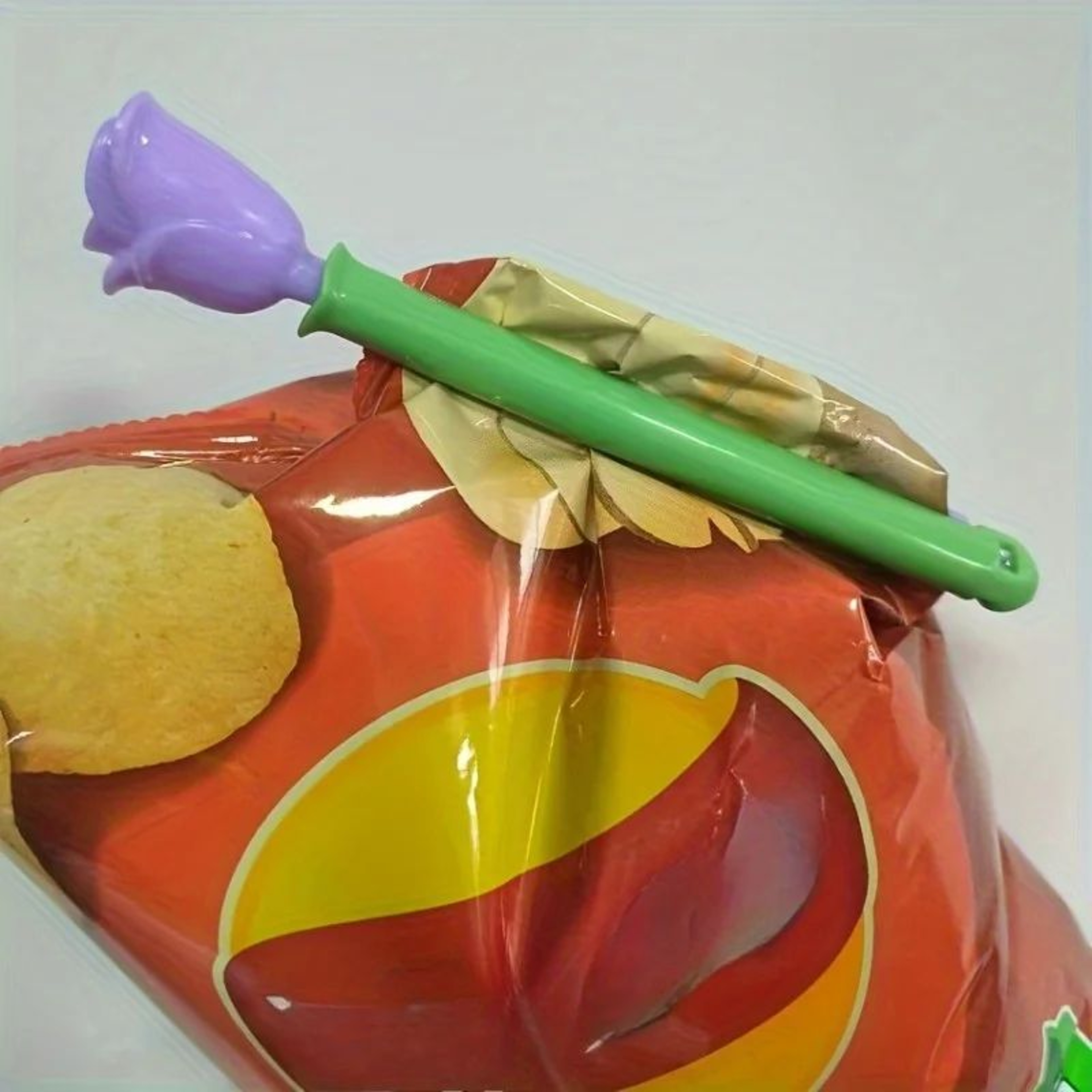 RoseShaped Food Storage Clips 5Piece Set  Reusable Bag Sealer For Snacks Bread  Pantry Freshness 1