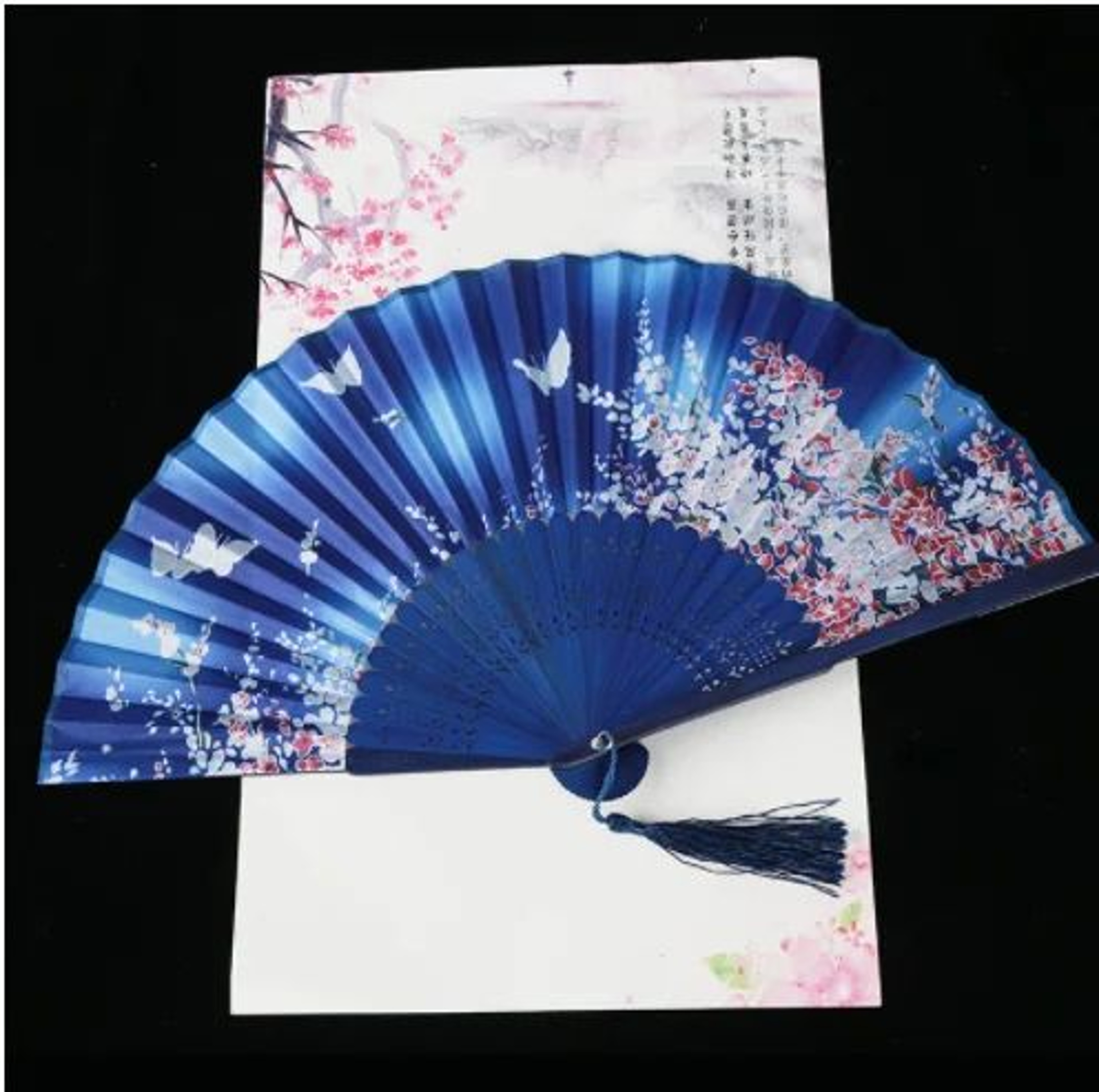 Retro Japanese Folding Fan  Elegant Japanese Folding Fan For Women Dance  Home Decor 6