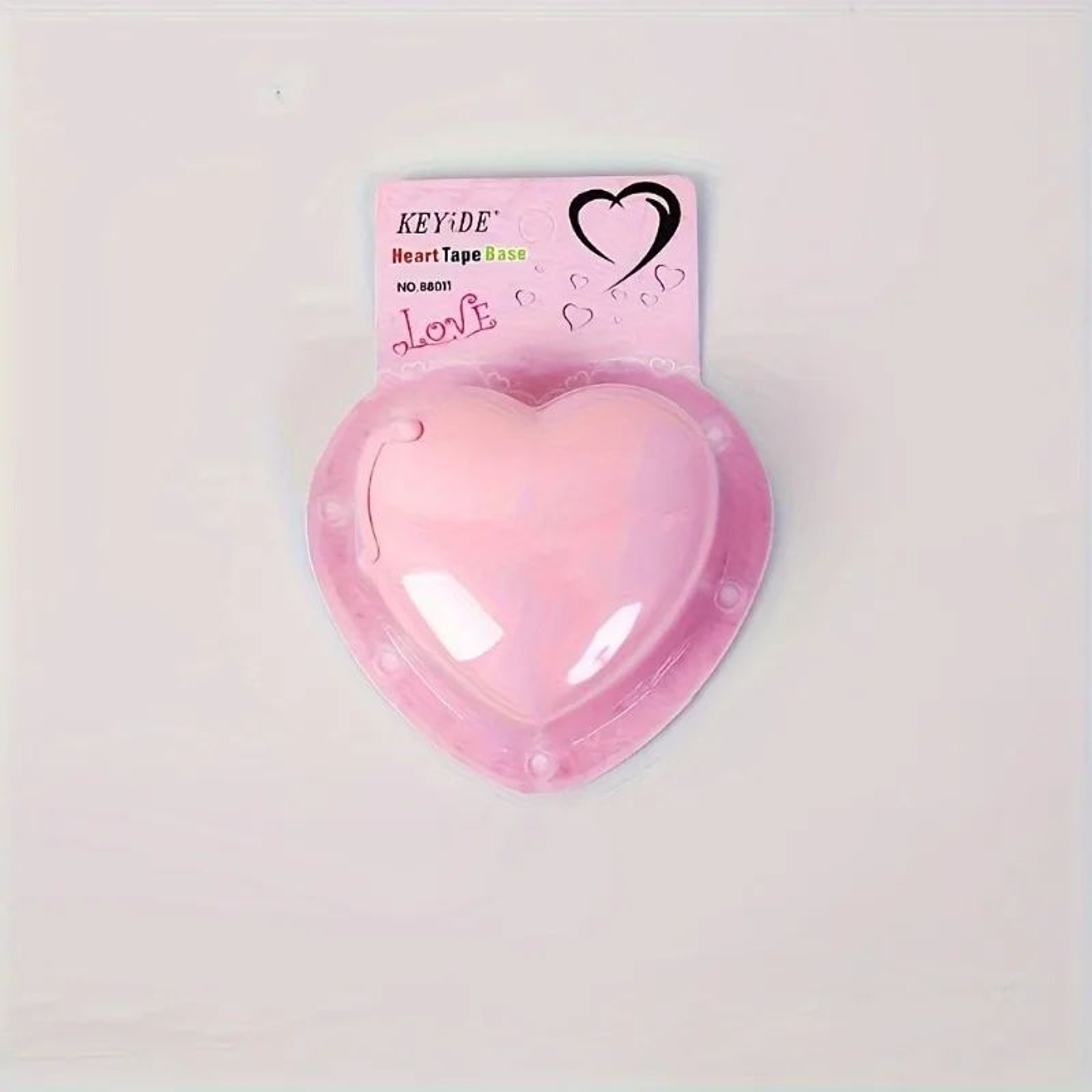 HeartShaped Portable Tape Dispenser With Invisible Tape  Cute Desk  School Tape Cutter 6