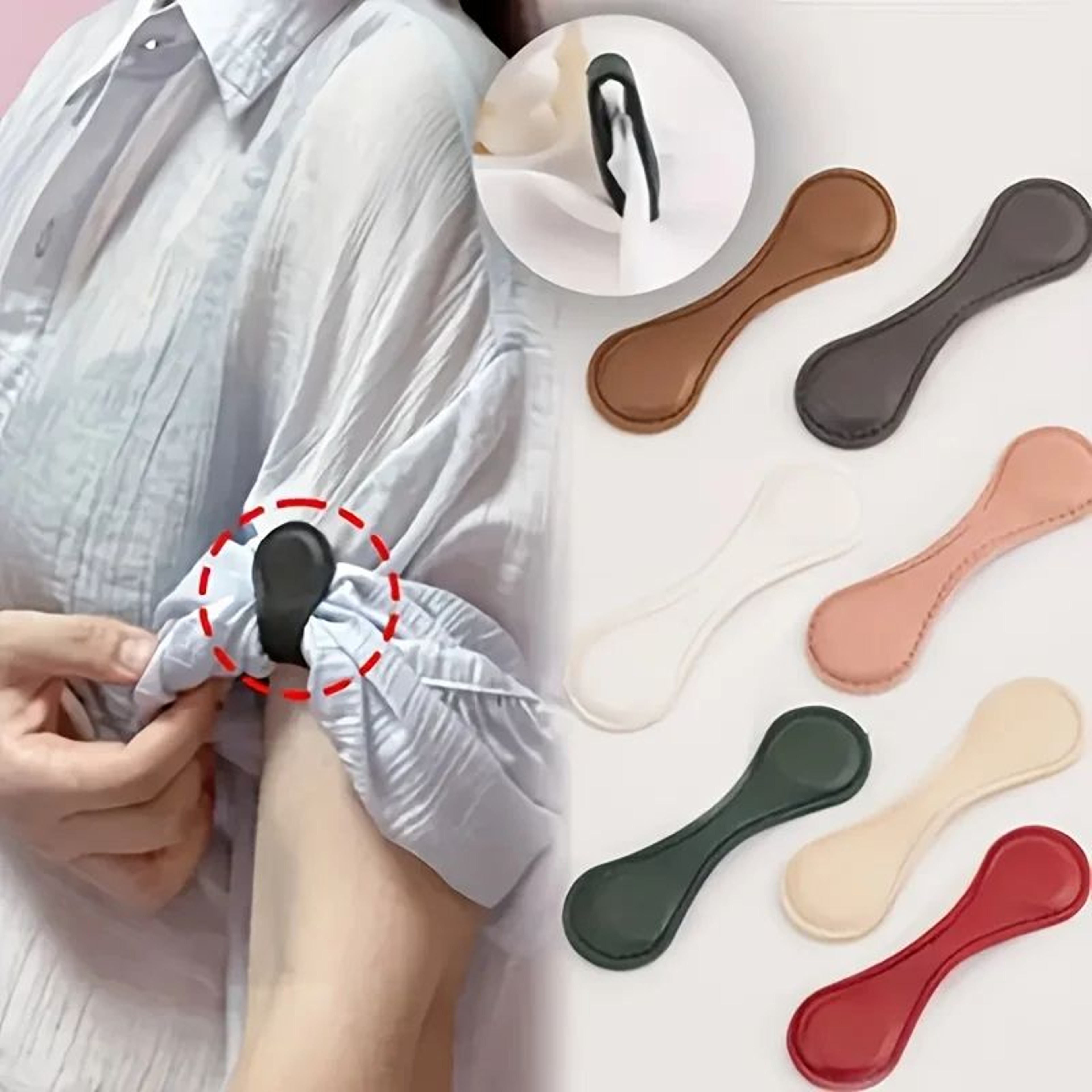 Magnetic Pants Hem Clips With Chain NoSew Pant Length Adjuster For Instant Cuff Shortening 0