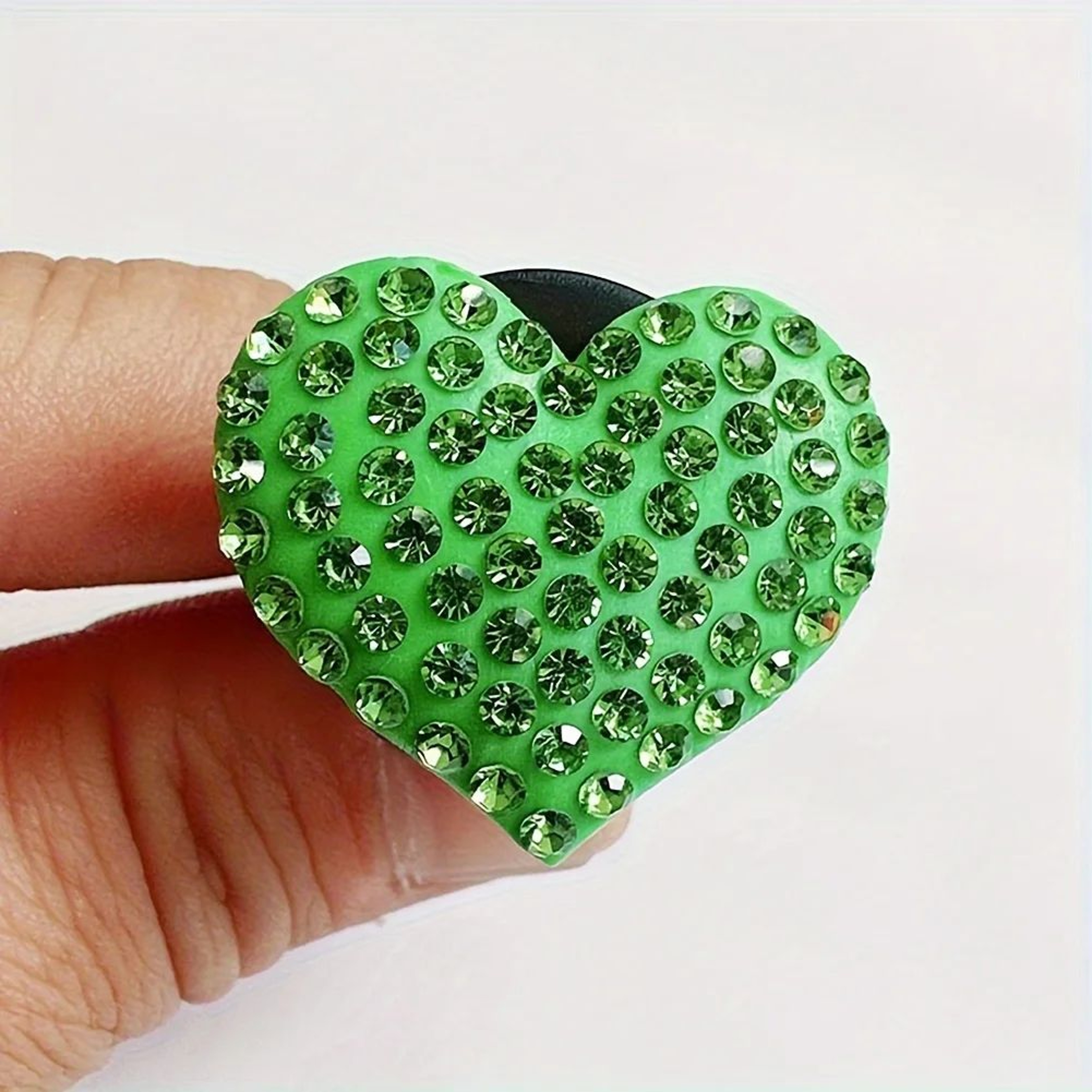 Heart Rhinestone Aromatherapy Vent Clip Set  Car Air Vent Air Freshener Clip Diamond Car Interior D 8