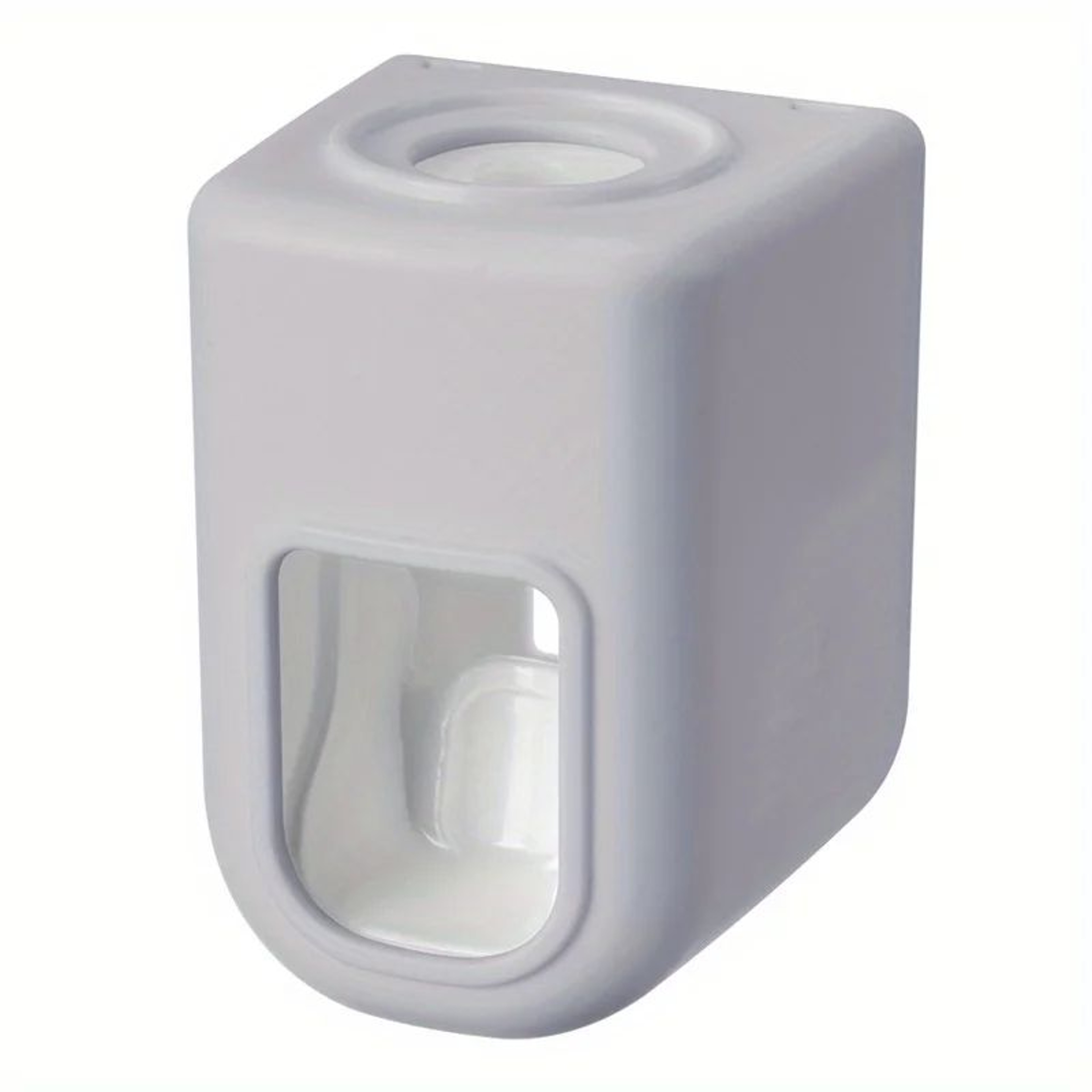 Automatic WallMount Toothpaste Dispenser With Toothbrush Holder  Waterproof Bathroom Organizer 3