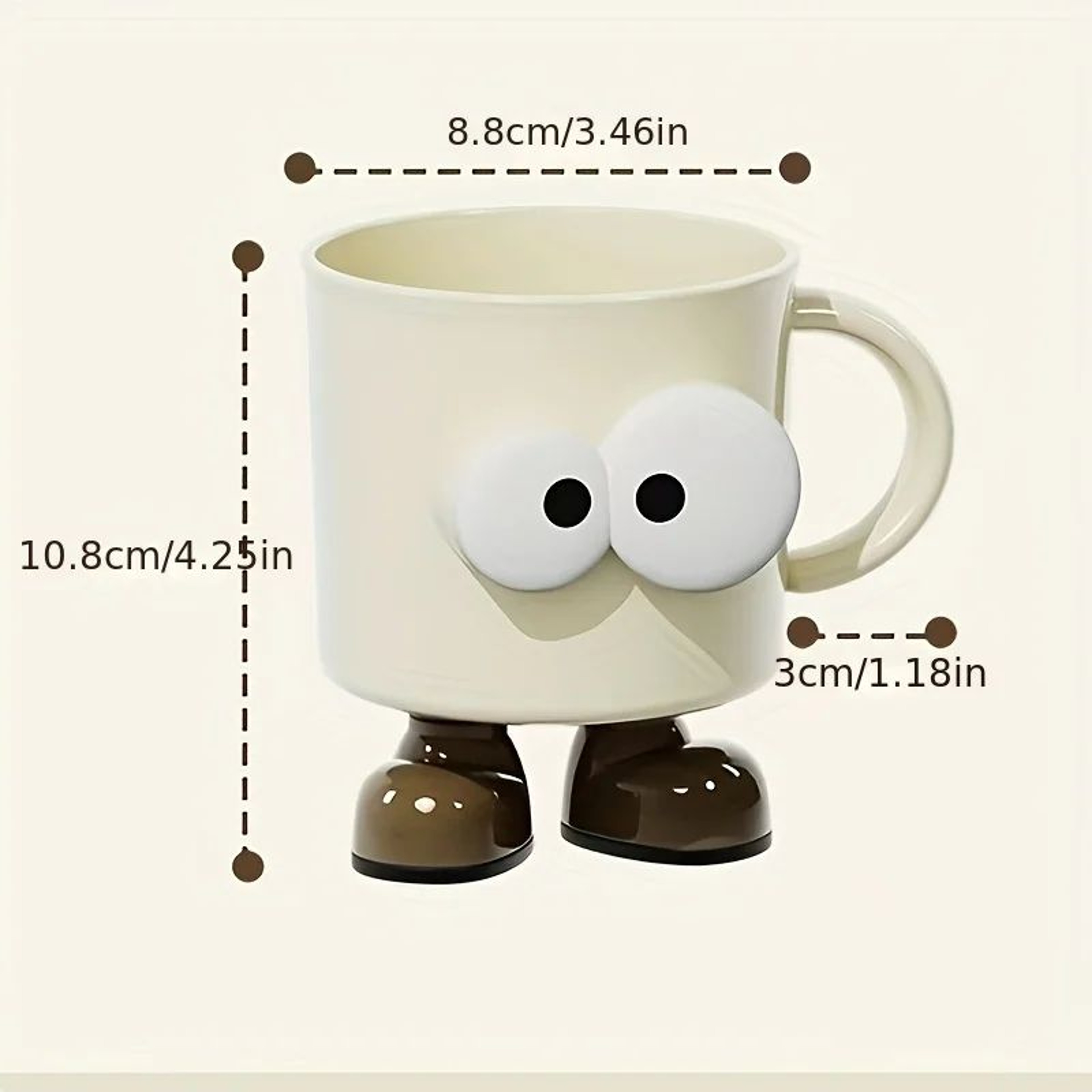 Cute Cartoon Couple Toothbrush Cup  NonSlip Bathroom Mouthwash Tumbler 2