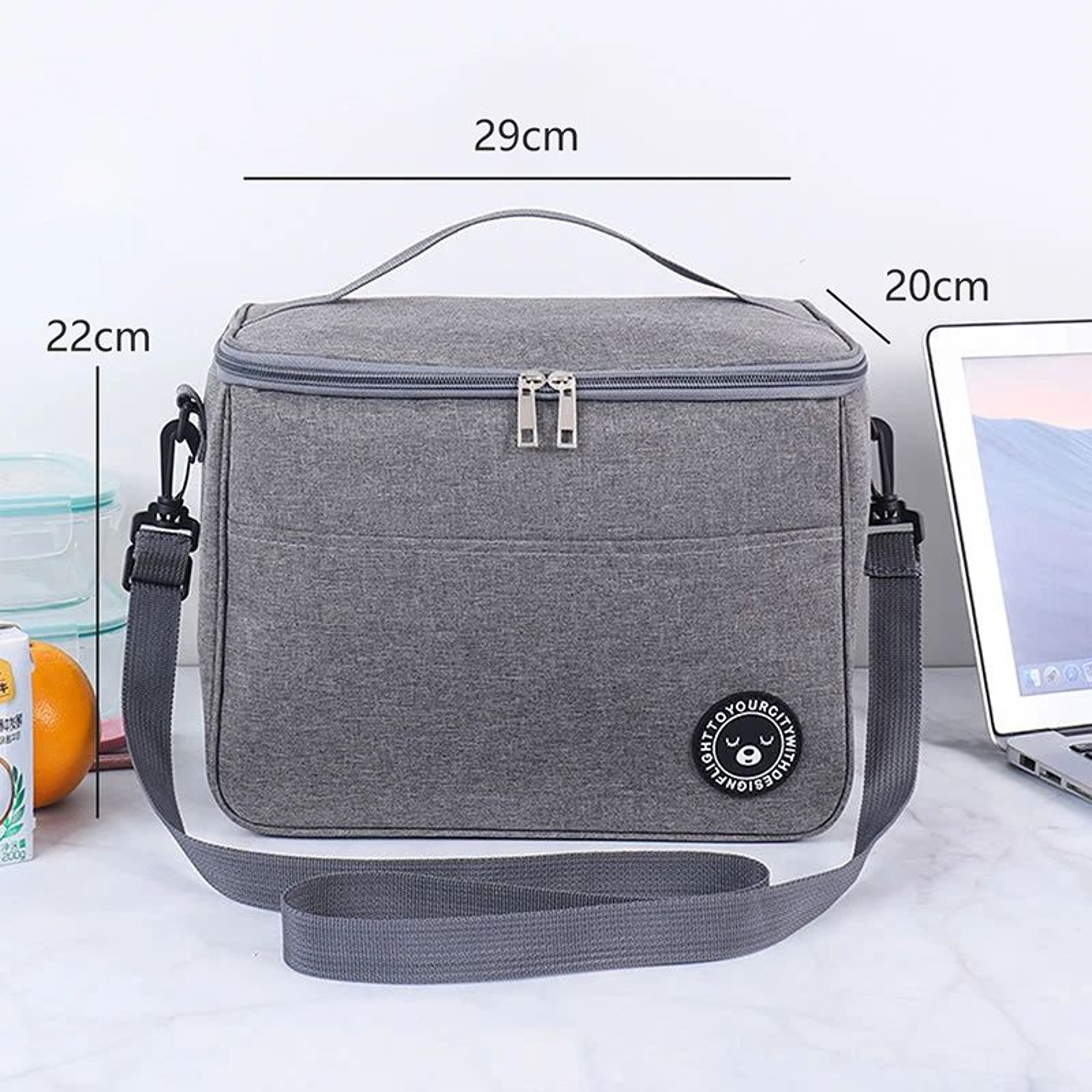 Foldable Insulated Cooler Bag For Picnics  Lunch  Leakproof Thermal Food  Drink Carrier SML 13