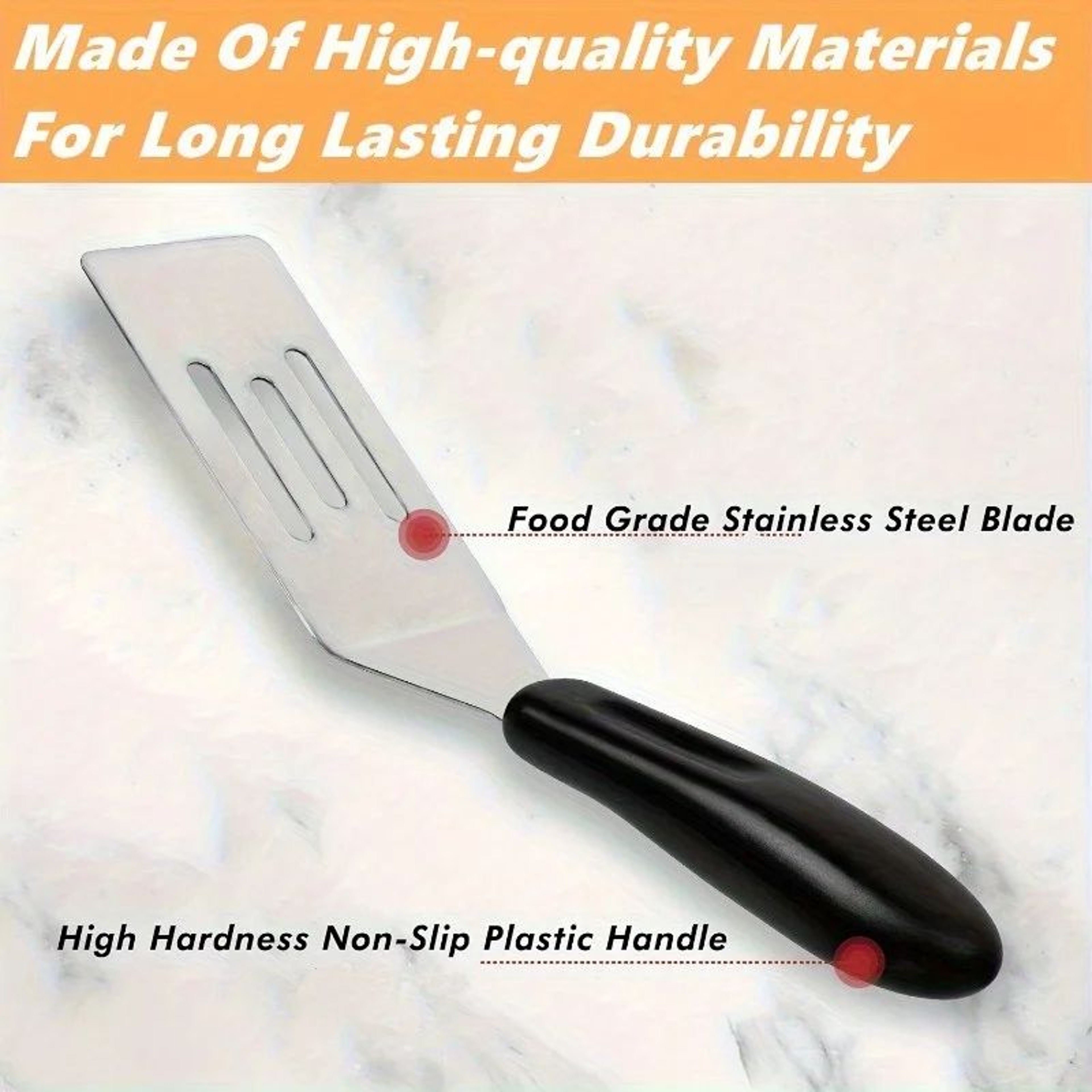 Mini Stainless Steel Brownie Spatula  Small Metal Serving  Cooking Turner For Cookies Lasagna And D 2