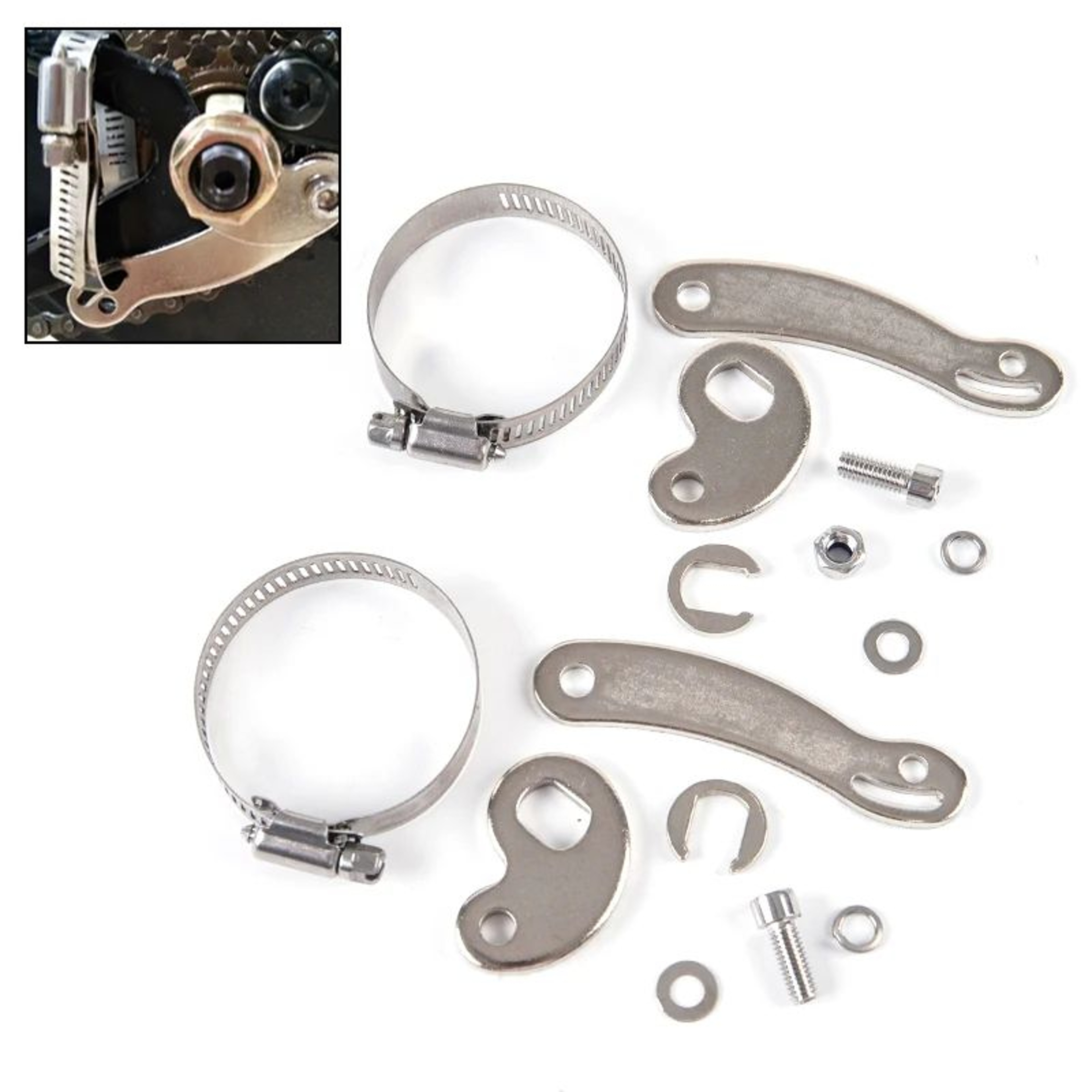 Universal EBike Torque Arm Kit For Front Or Rear Hub Motors  Dropout Protector Safety Upgrade 0