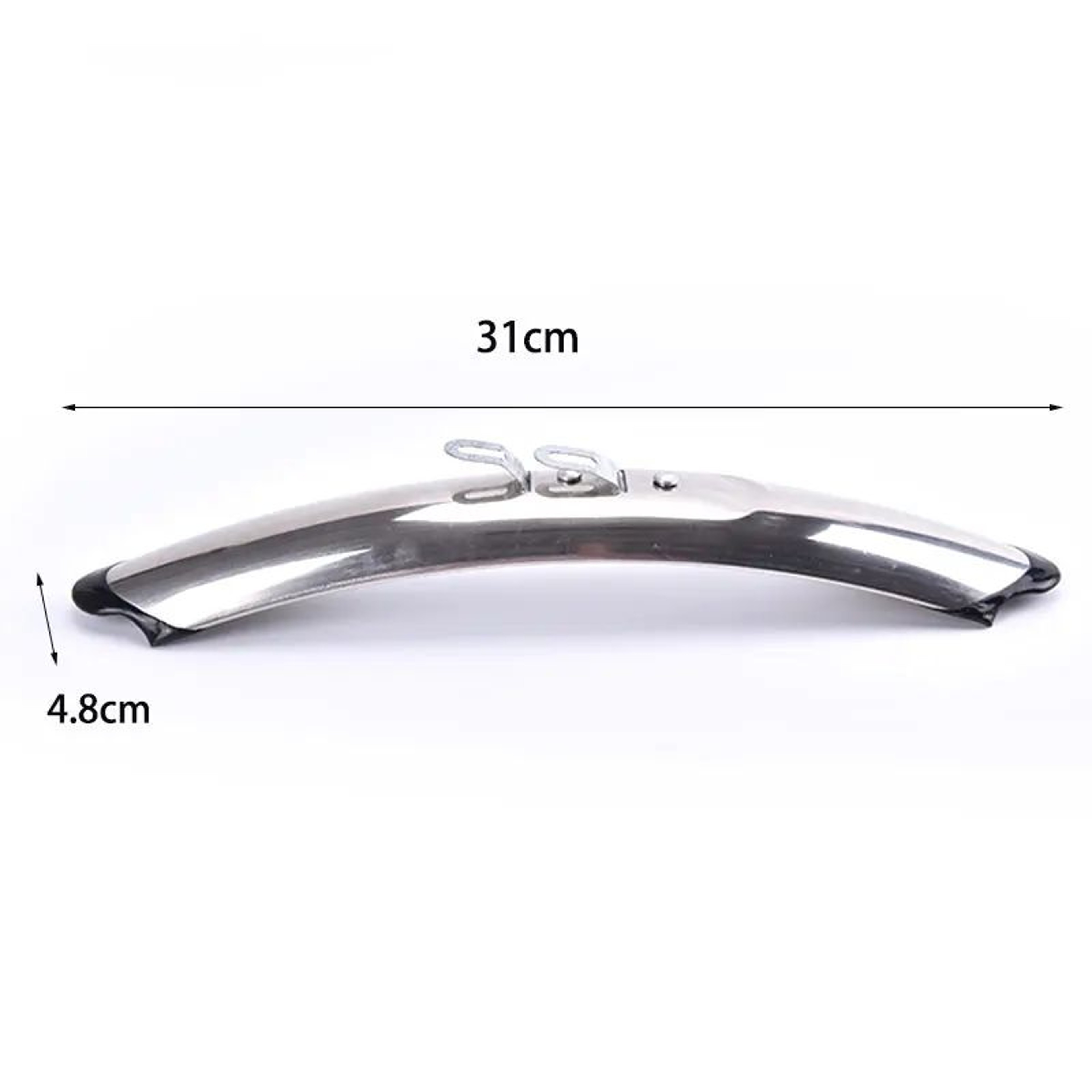 Retro Stainless Steel 700c Road Bike Mudguards Front  Rear Fender Set For 27 Bikes 5