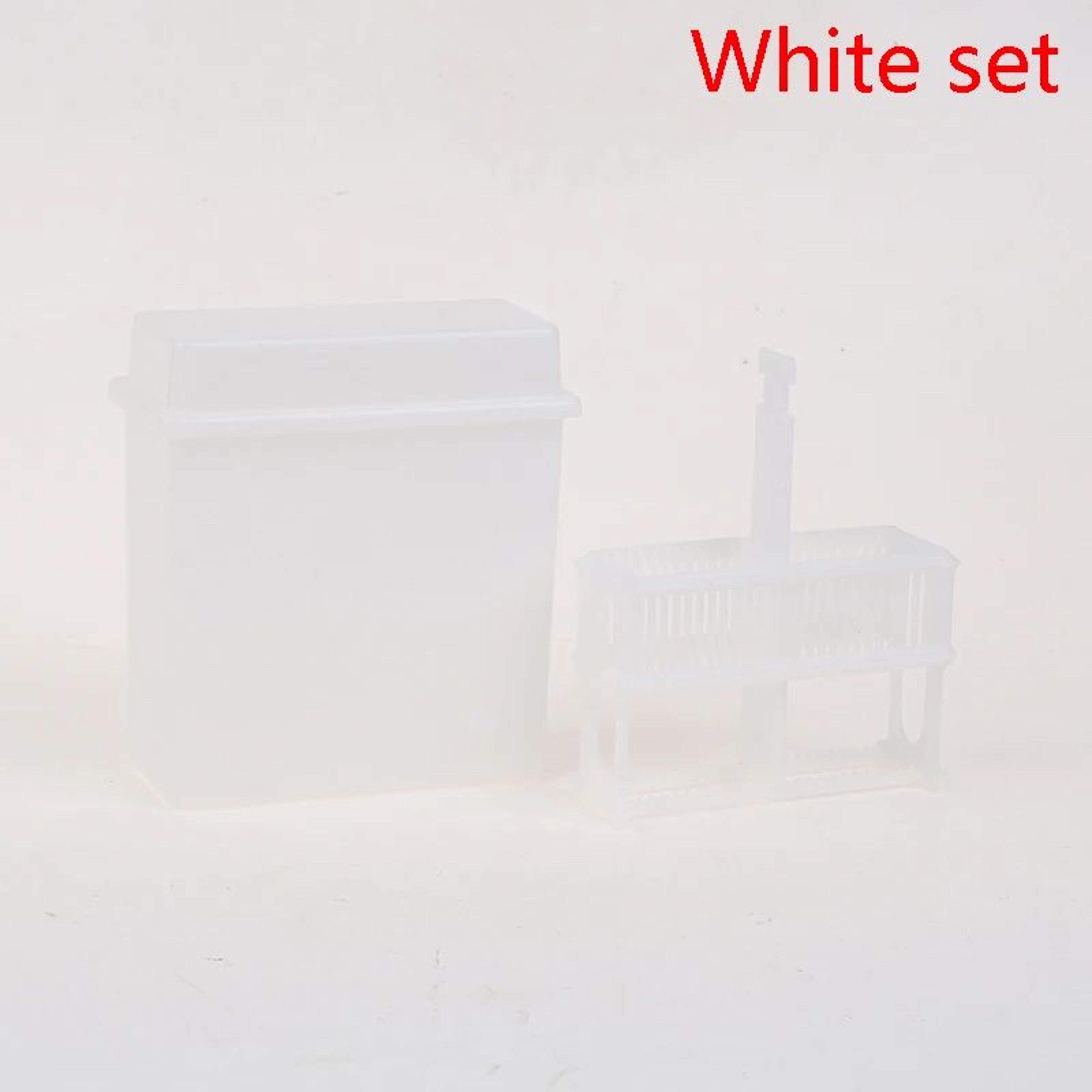 24Slot Microscope Slide Staining Rack  Jar Set  Compact Histology Staining Kit 8