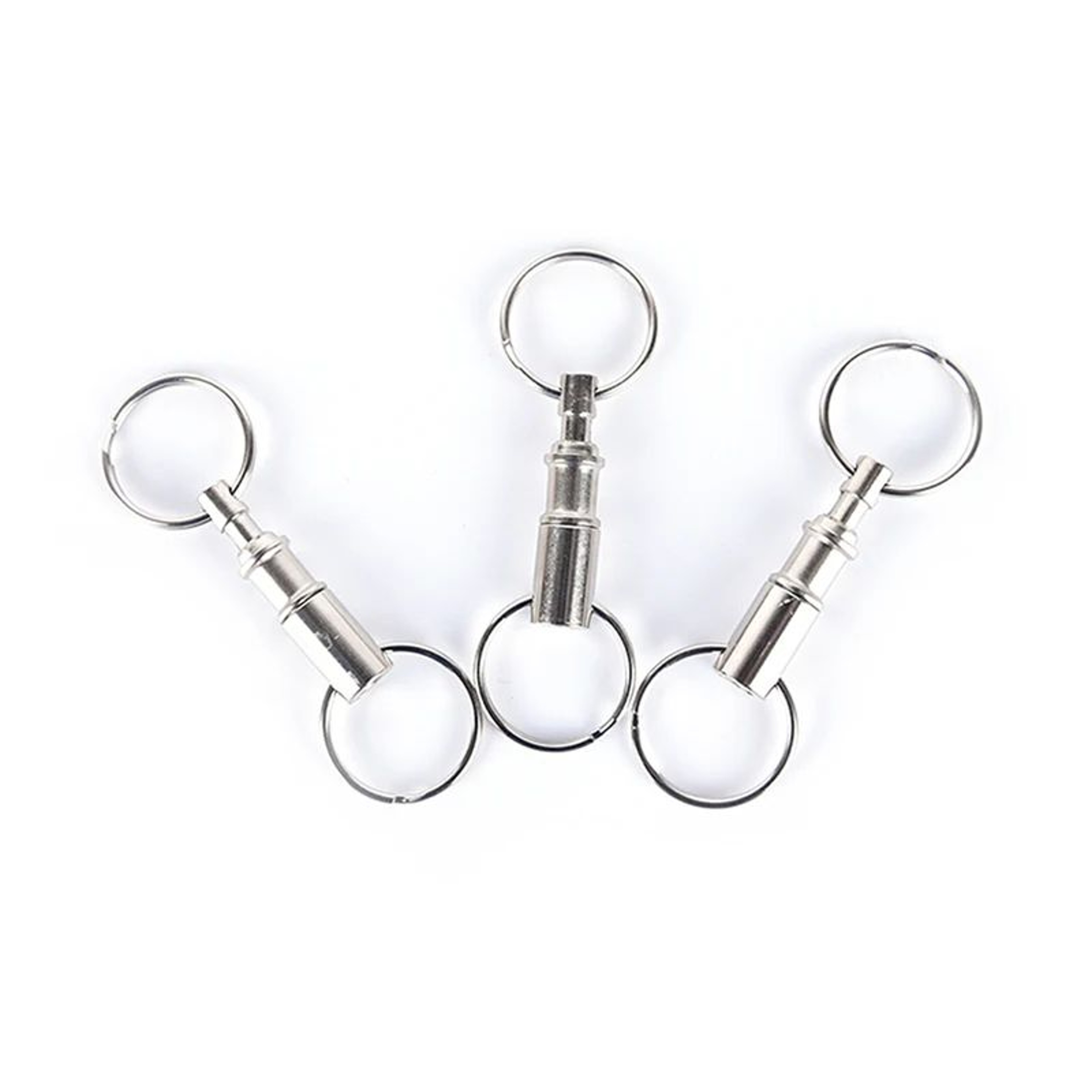 Quick Release Detachable Keychain Set 35pcs Pull Apart Key Ring For Everyday Carry 6