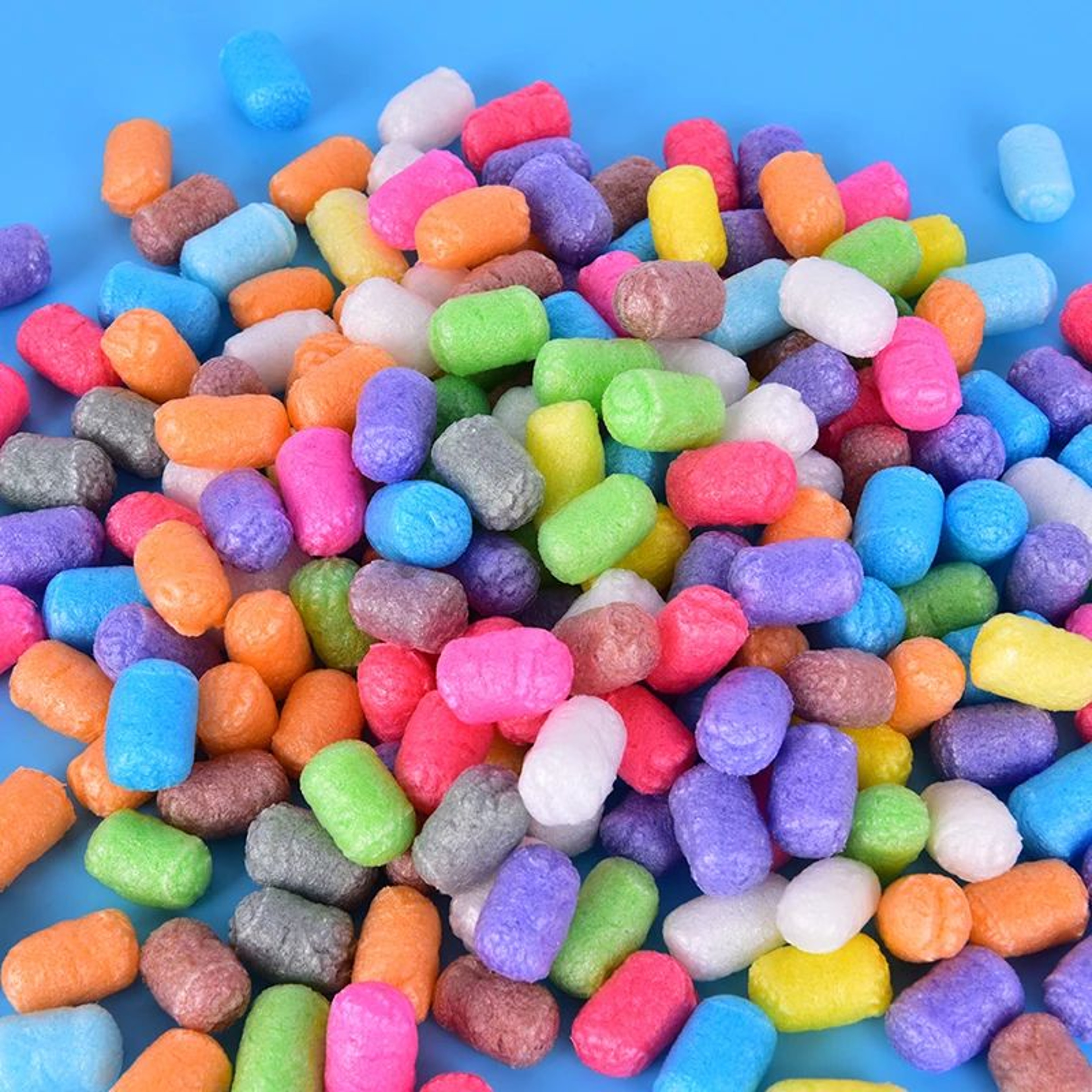 500Piece Magic Corn Building Blocks Set WaterActivated Corn Starch Craft Kit For Kids 2