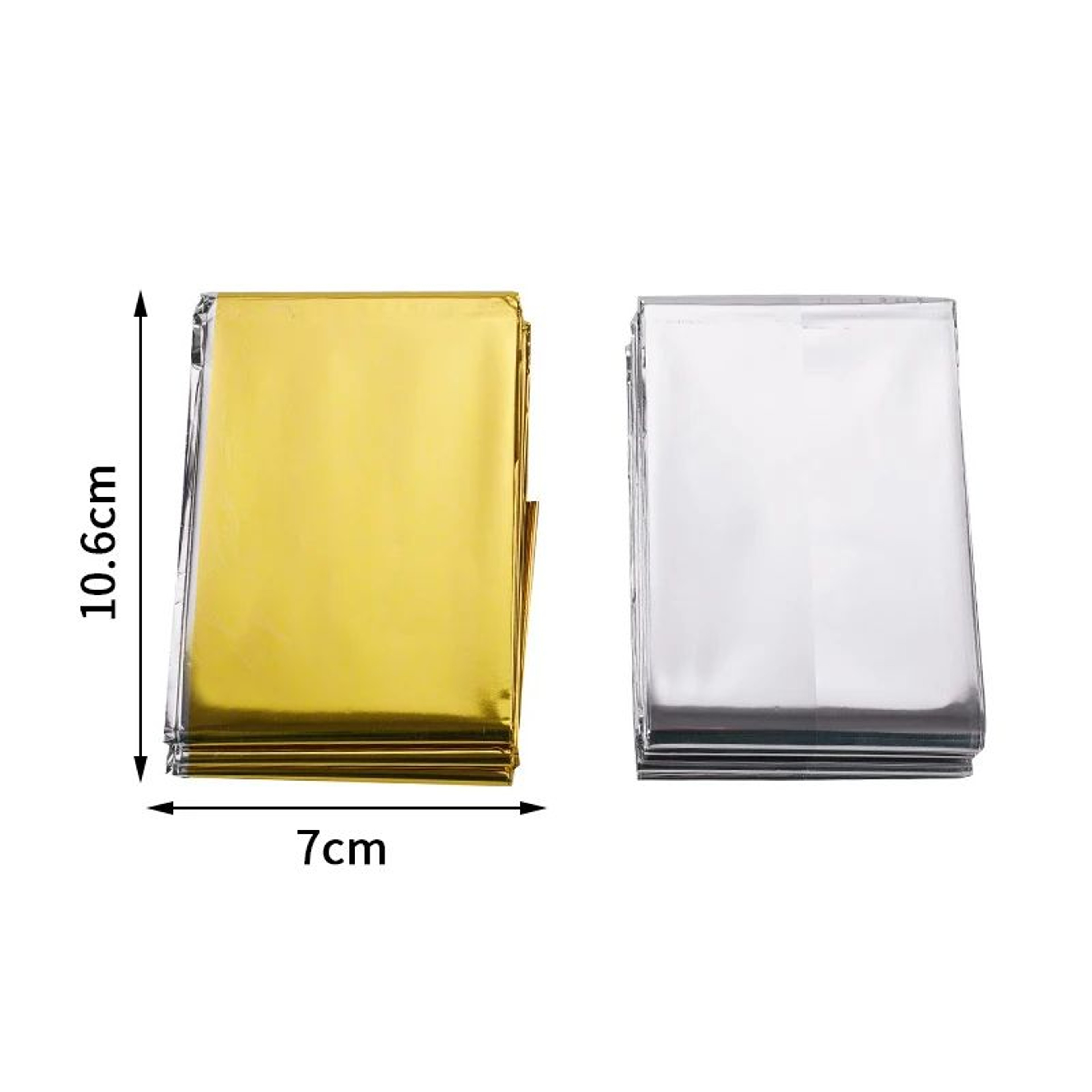 Waterproof Mylar Thermal Emergency Blanket For Survival Warmth  Outdoor Safety 5
