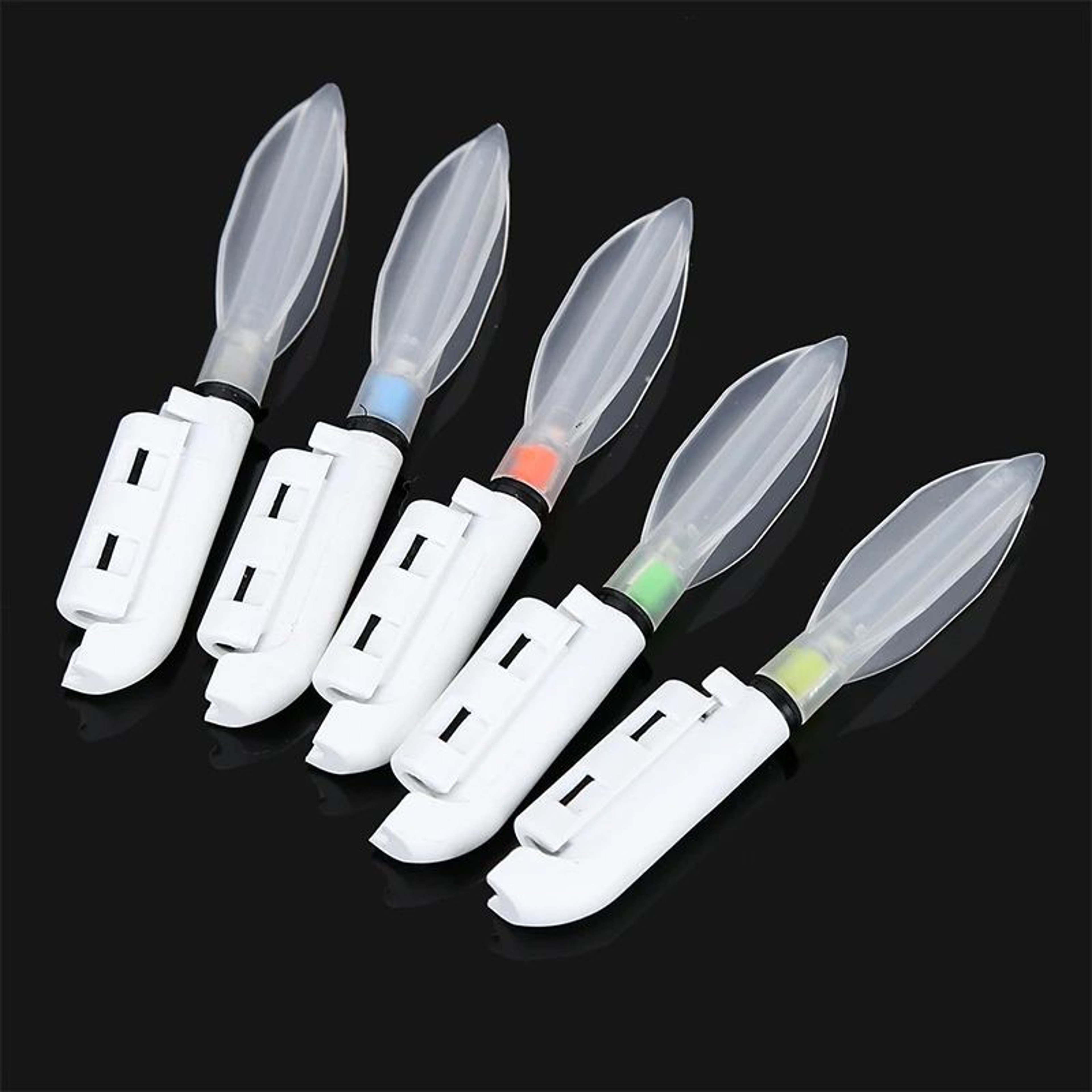 Waterproof ClipOn LED Fishing Rod Light For Night Fishing BiteIndicator Rod Tip Light 3