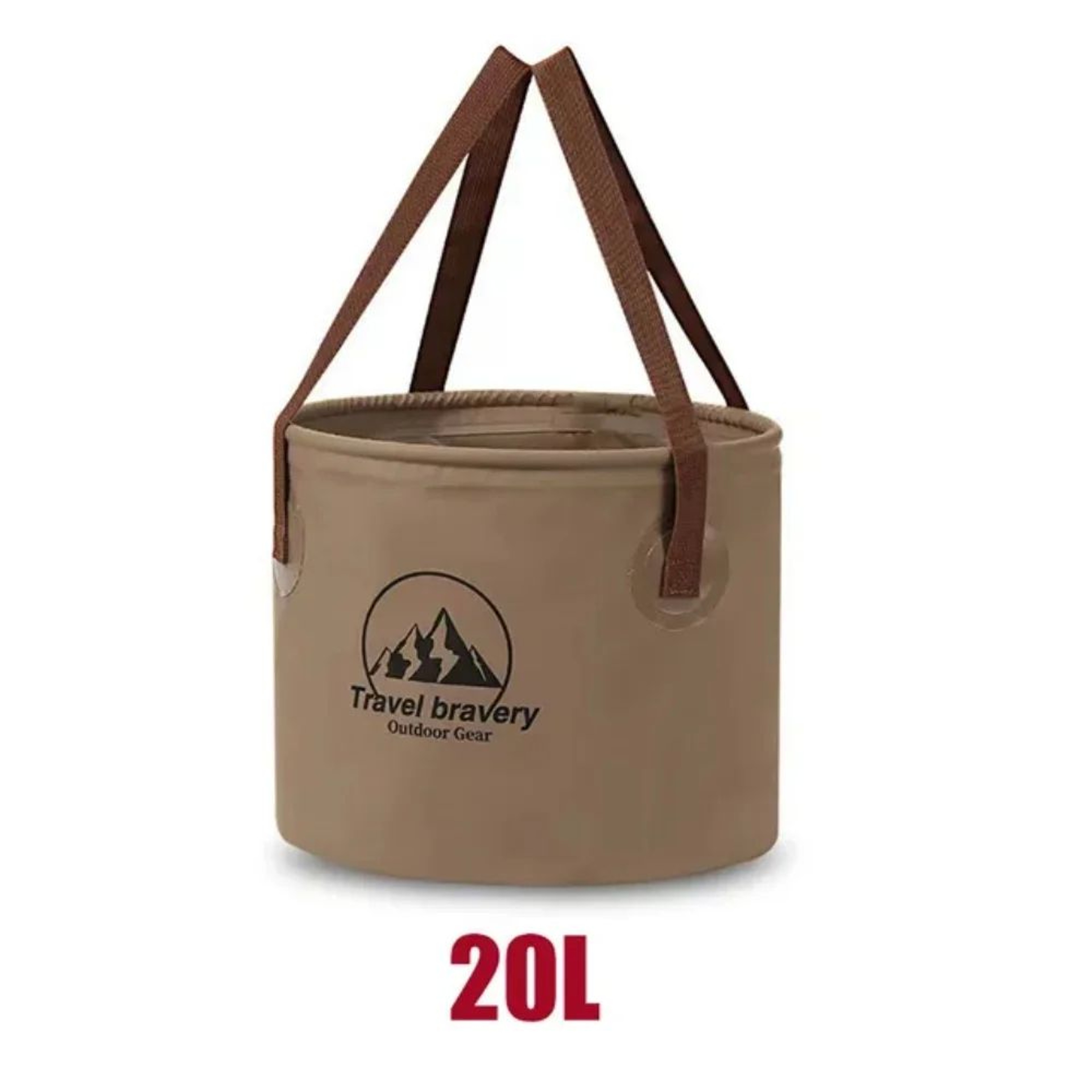 Collapsible 10L20L Camping Bucket  Portable Travel Bucket For Fishing Washing  Outdoor Storage 9