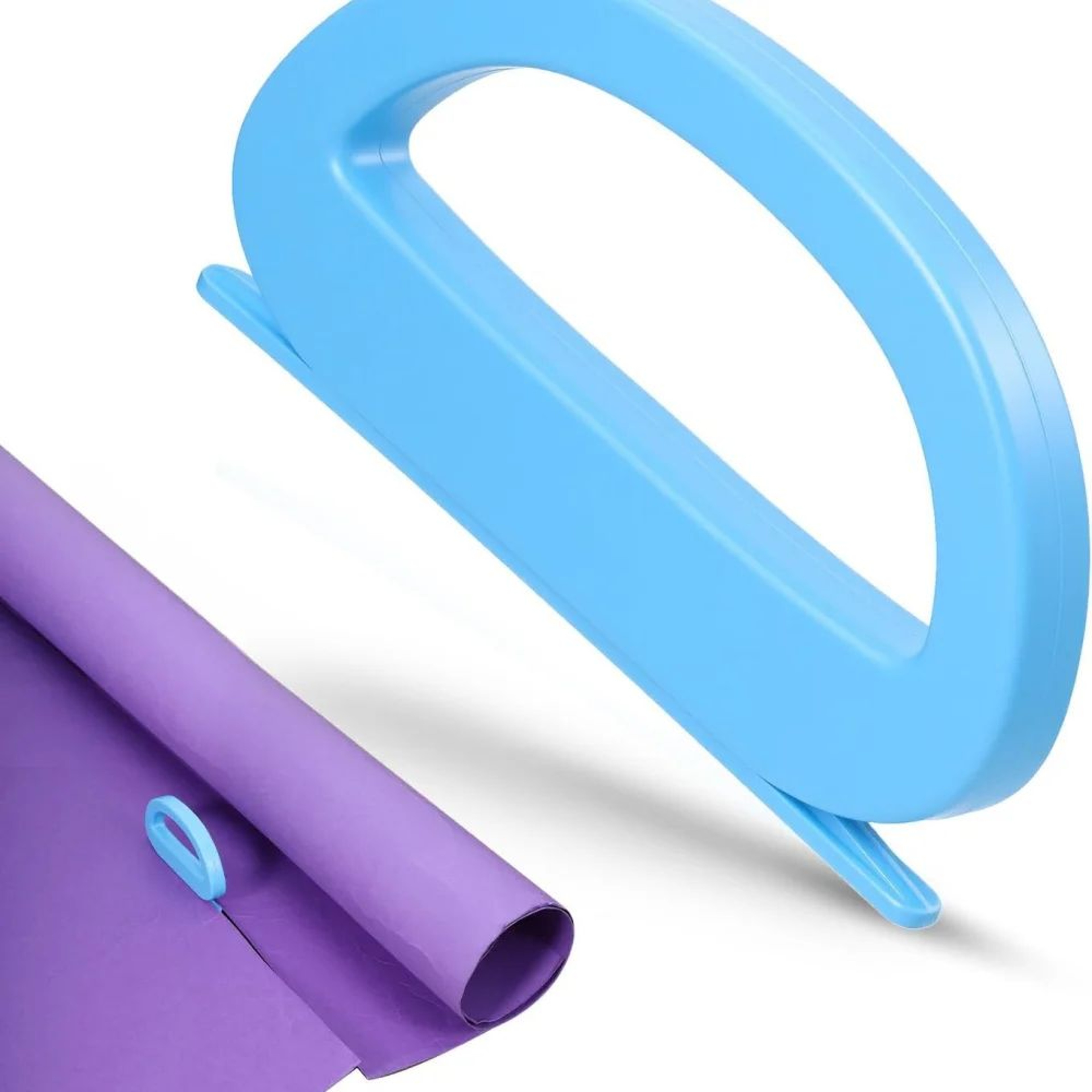 SafeSlide Portable Wrapping Paper Cutter  Concealed Blade Gift Wrap Cutter For Fast Straight Cuts 0