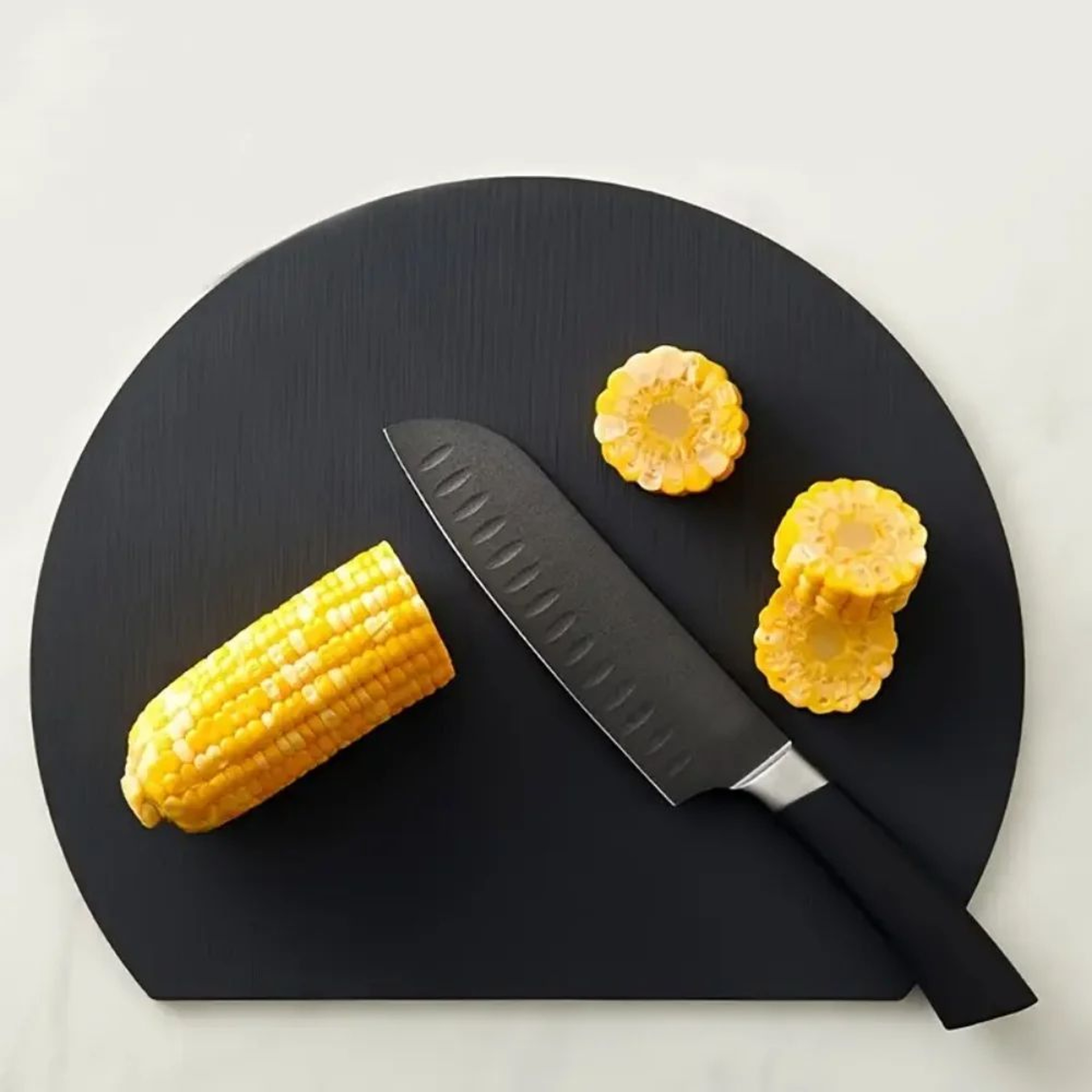 TPU Cutting Board Mat Set  DoubleSided NonSlip Cutting Mat BPAFree Cutting Board Flexible Semicircl 0