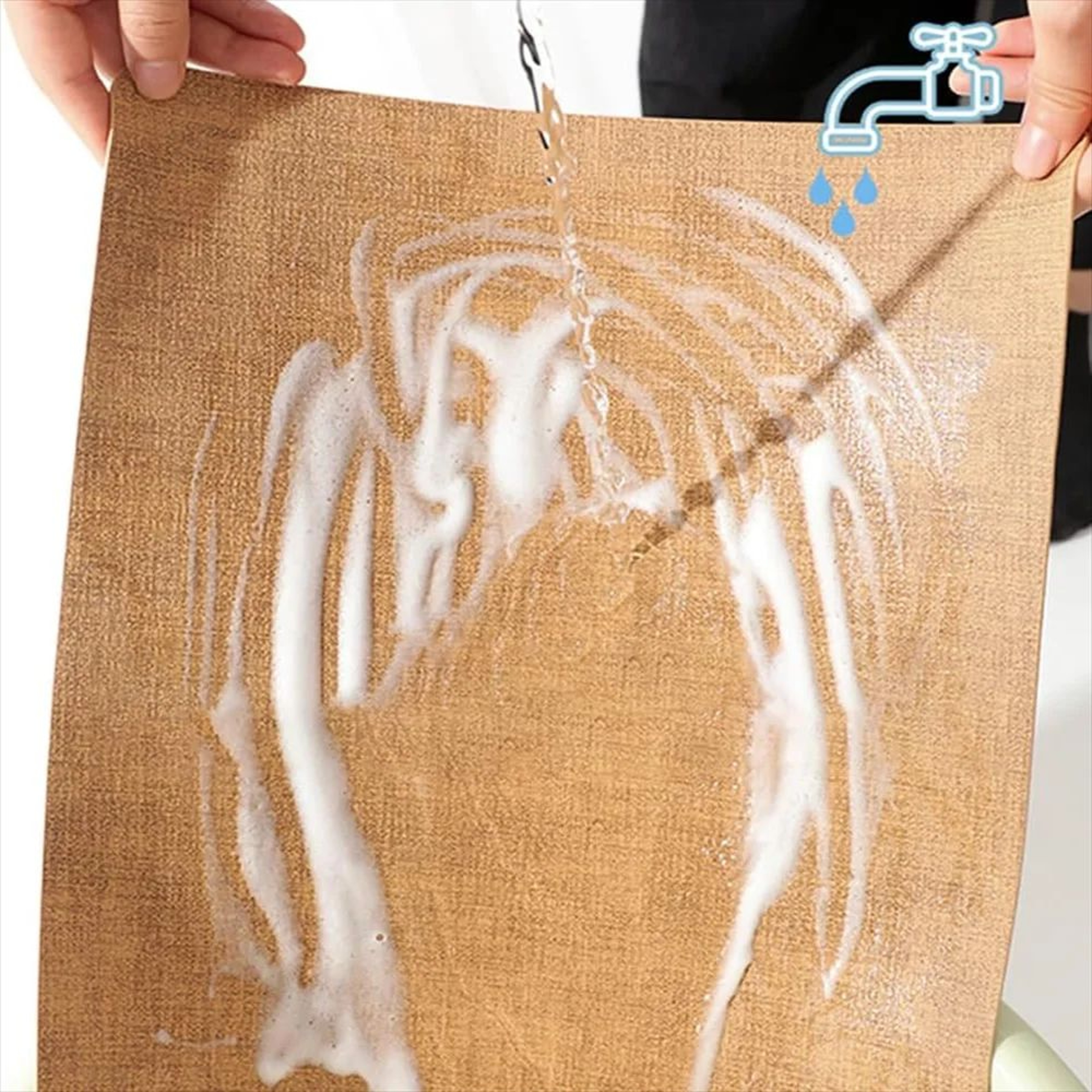 PU Leather Placemat Set  Waterproof Washable Table Mats EasyClean Decorative Placemats For Home  Re 2