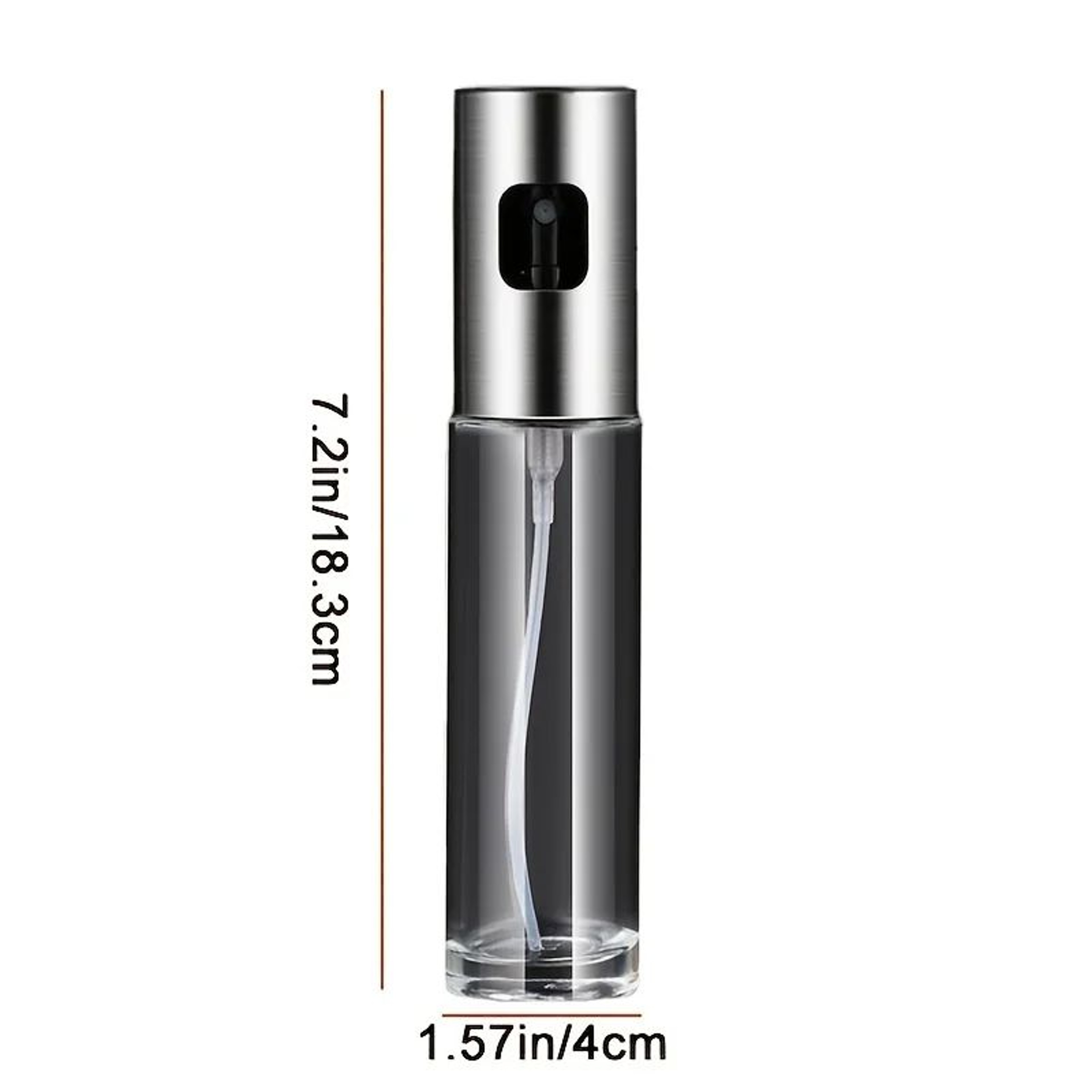 Premium Glass Olive Oil Sprayer 100ml With Adjustable Nozzle For Cooking  Air Fryer 2