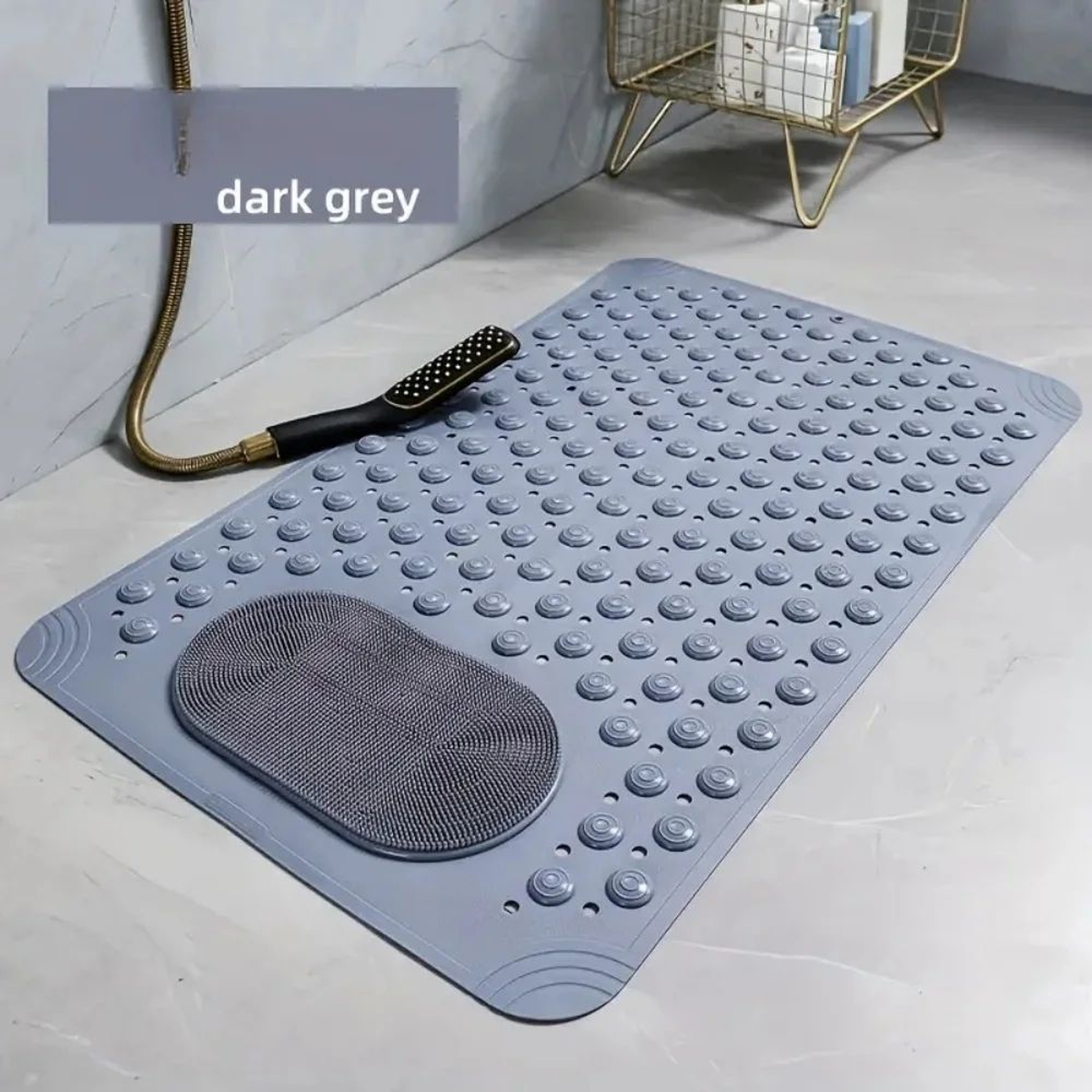 HotelQuality NonSlip Shower Mat 380MM X 690MM With Strong Suction Cups  Luxury AntiSlip Bathroom Sa 6