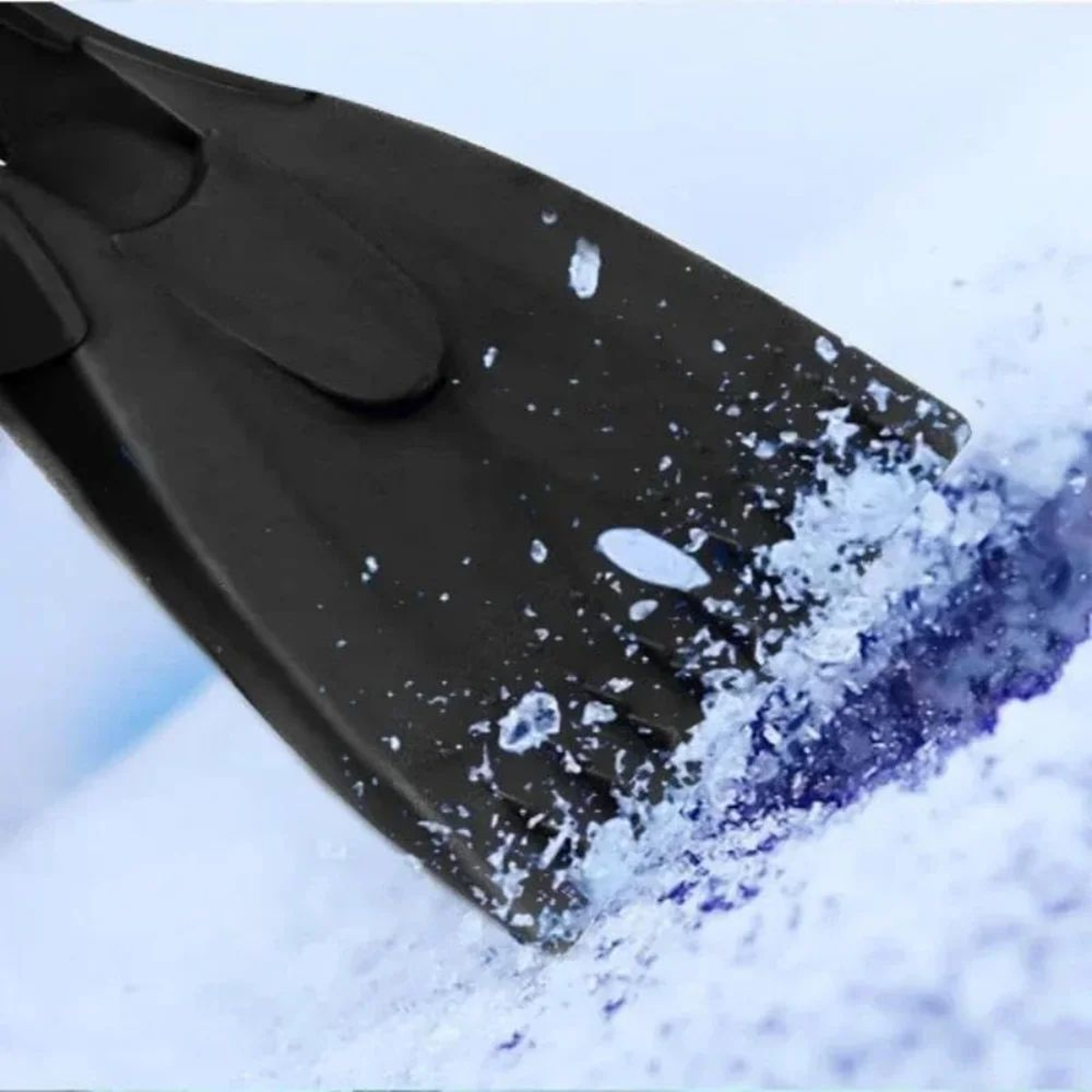 SoftGrip Silicone Windshield Ice Scraper  Snow Shovel For Winter Car Cleaning 2