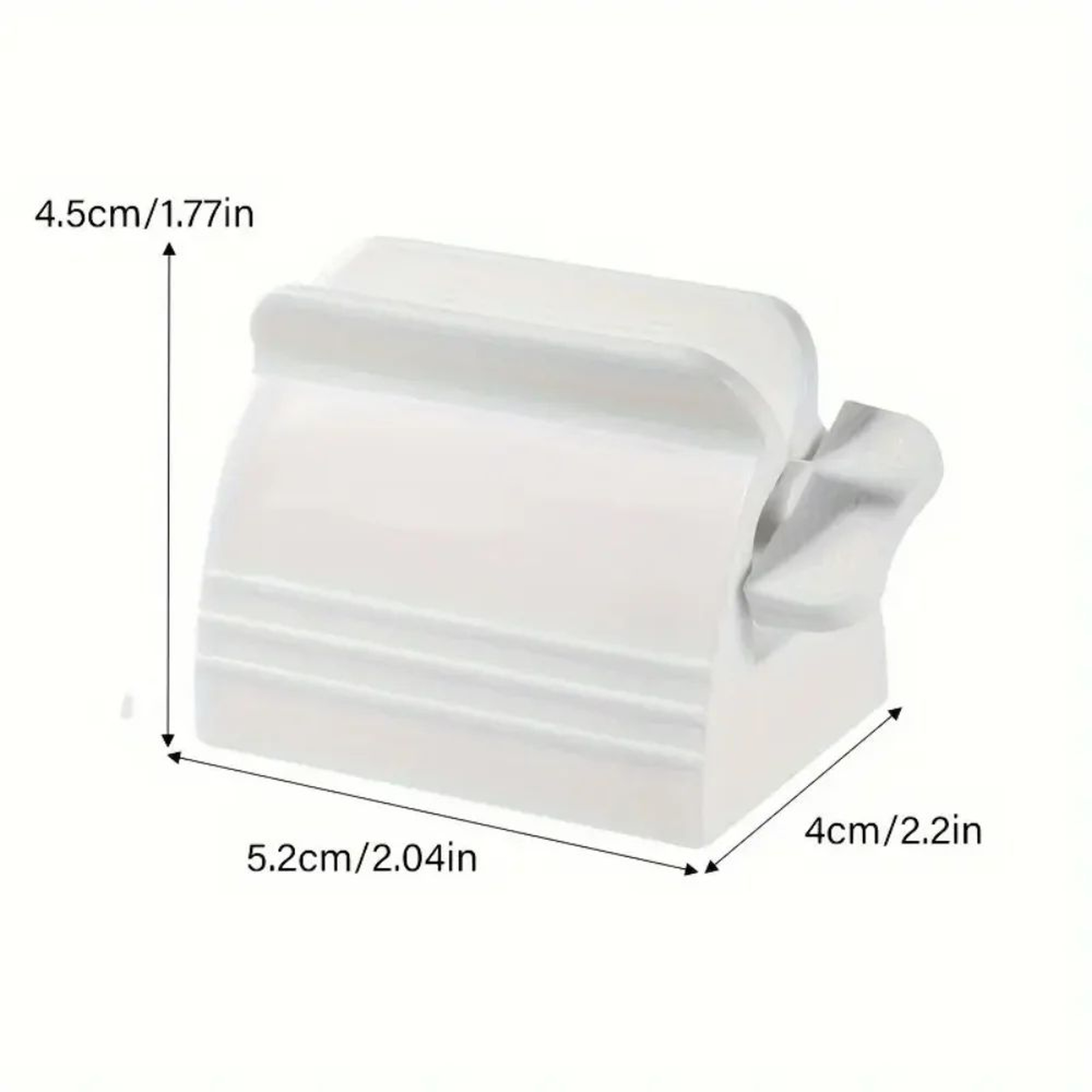Toothpaste Tube Squeezer Roller Stand  Easy NoWaste Toothpaste Roller  Bathroom Organizer 1