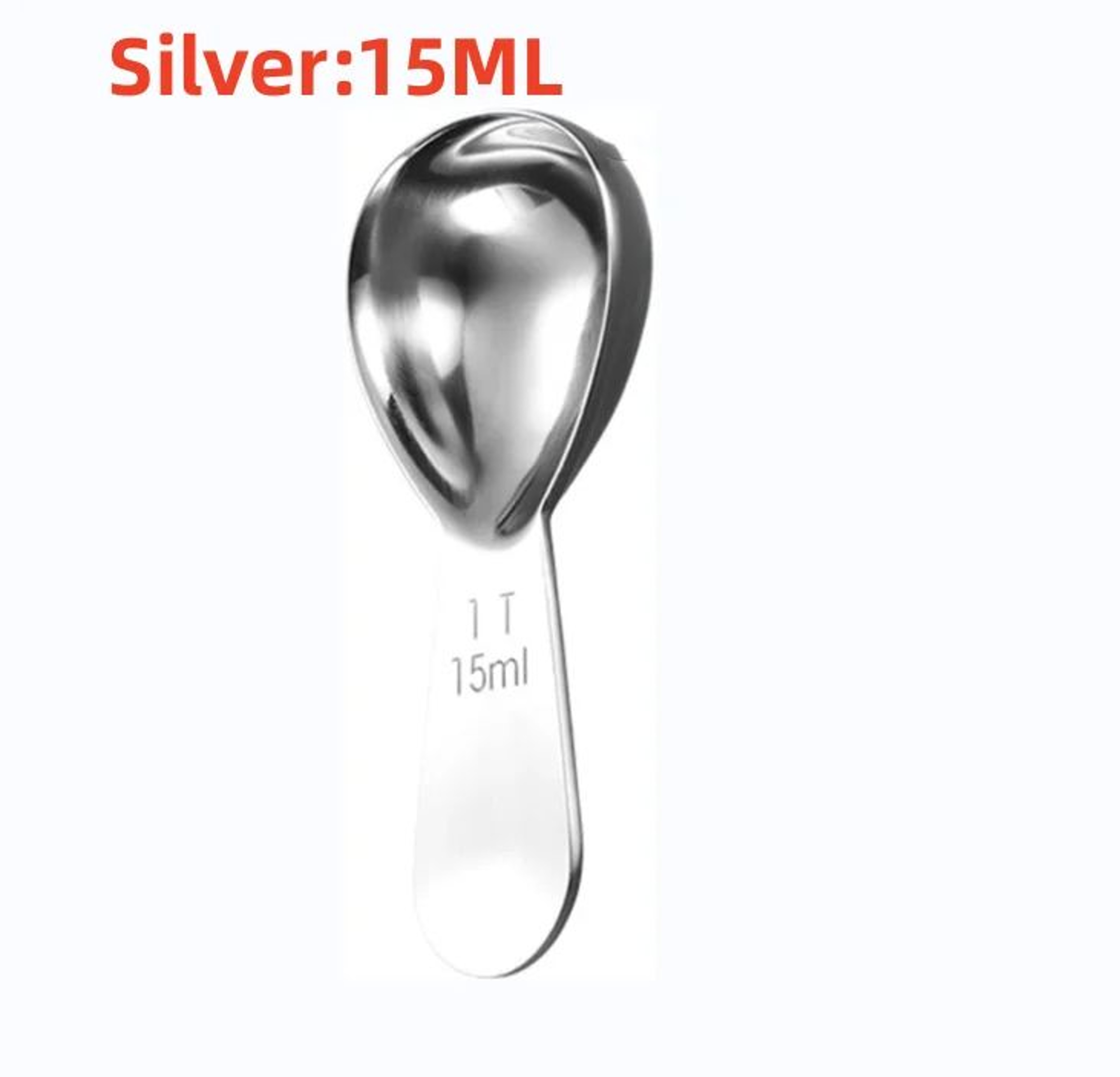 Stainless Steel Coffee Scoop  Short Handle Coffee Measuring Spoon 30ml For Baristas Beans  Seasonin 7