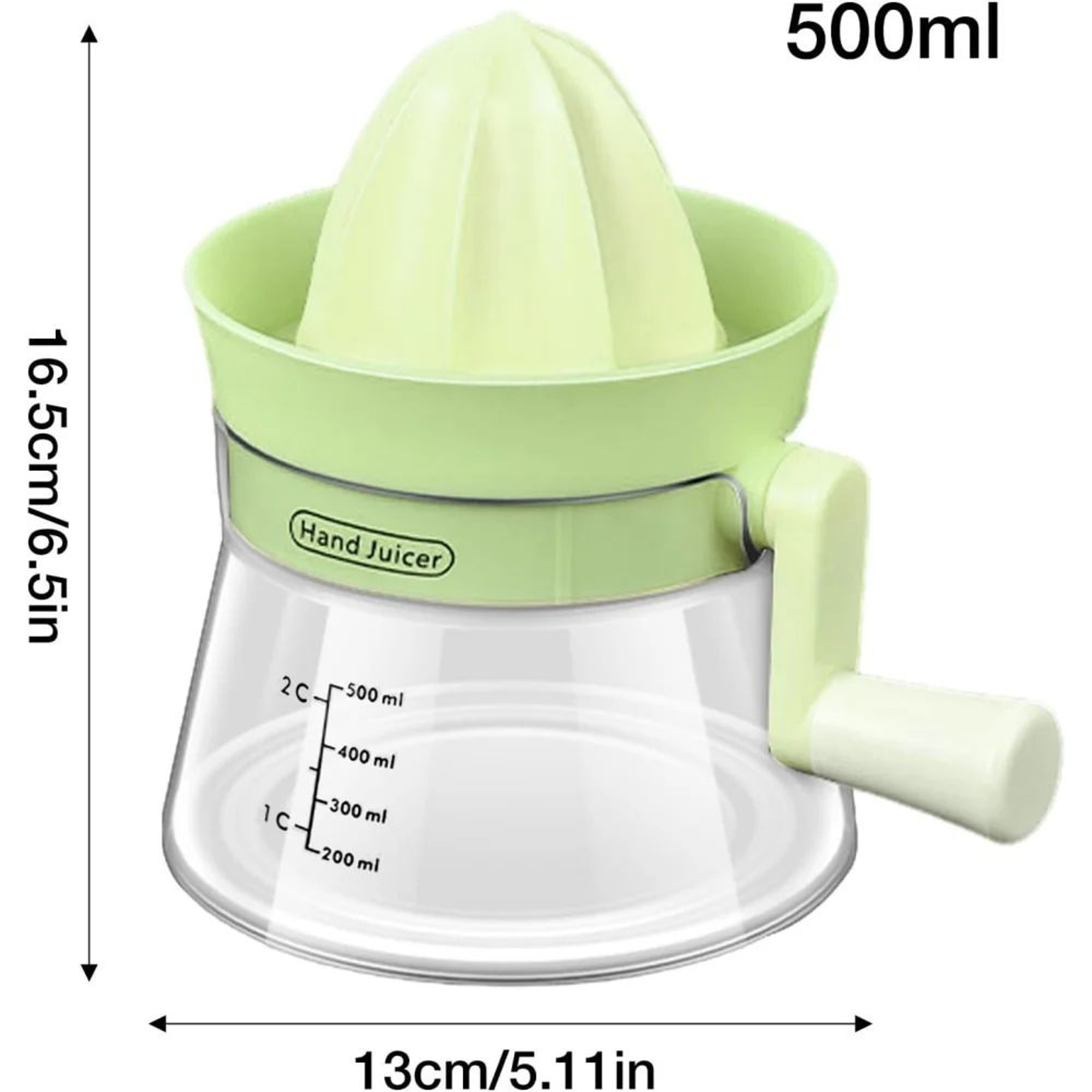 HandCrank Manual Citrus Juicer For Lemon  Orange LaborSaving Fresh Juice Press 1