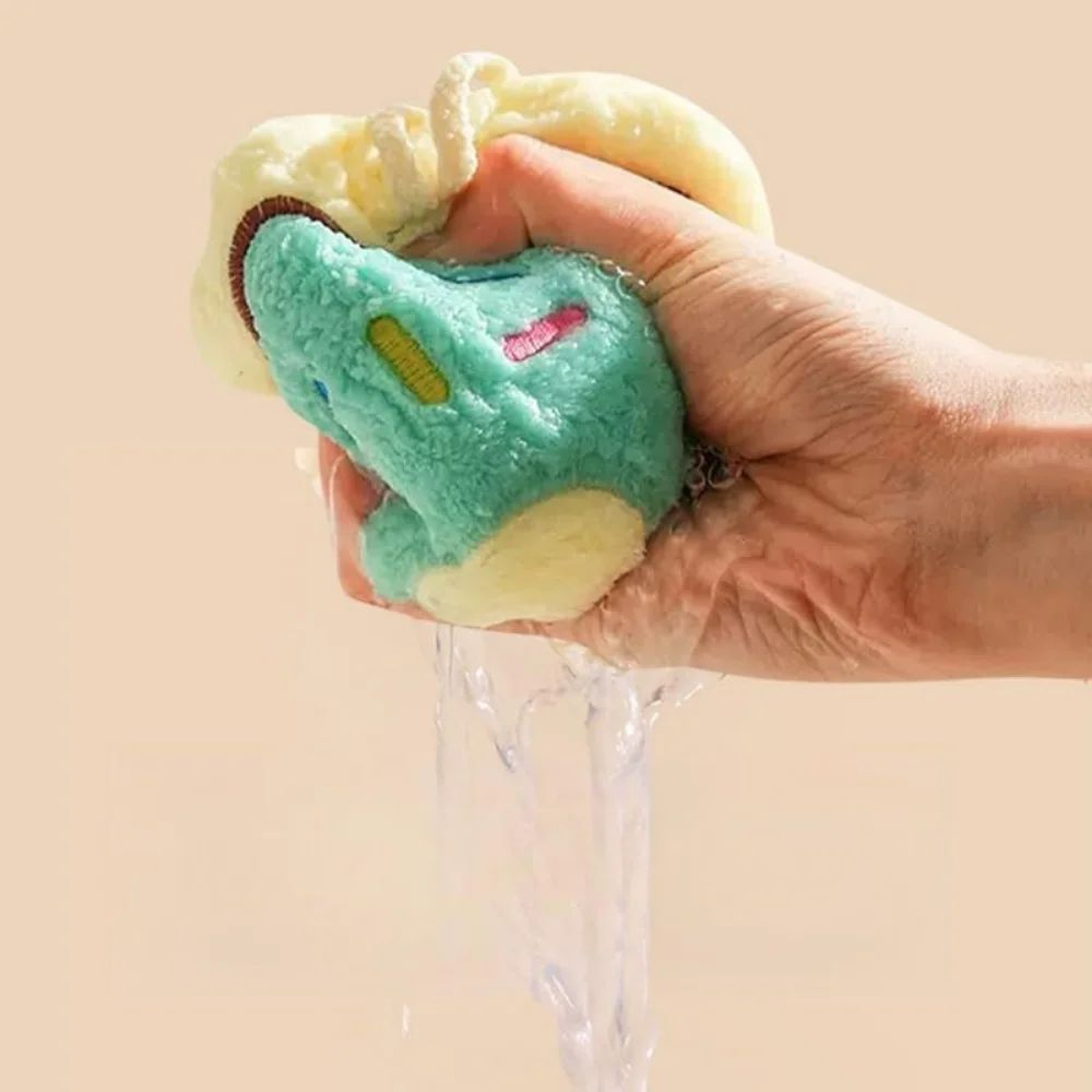 QuickDrying Coral Fleece Hanging Hand Towel  Cute Absorbent Towel For Kitchen  Bathroom 2