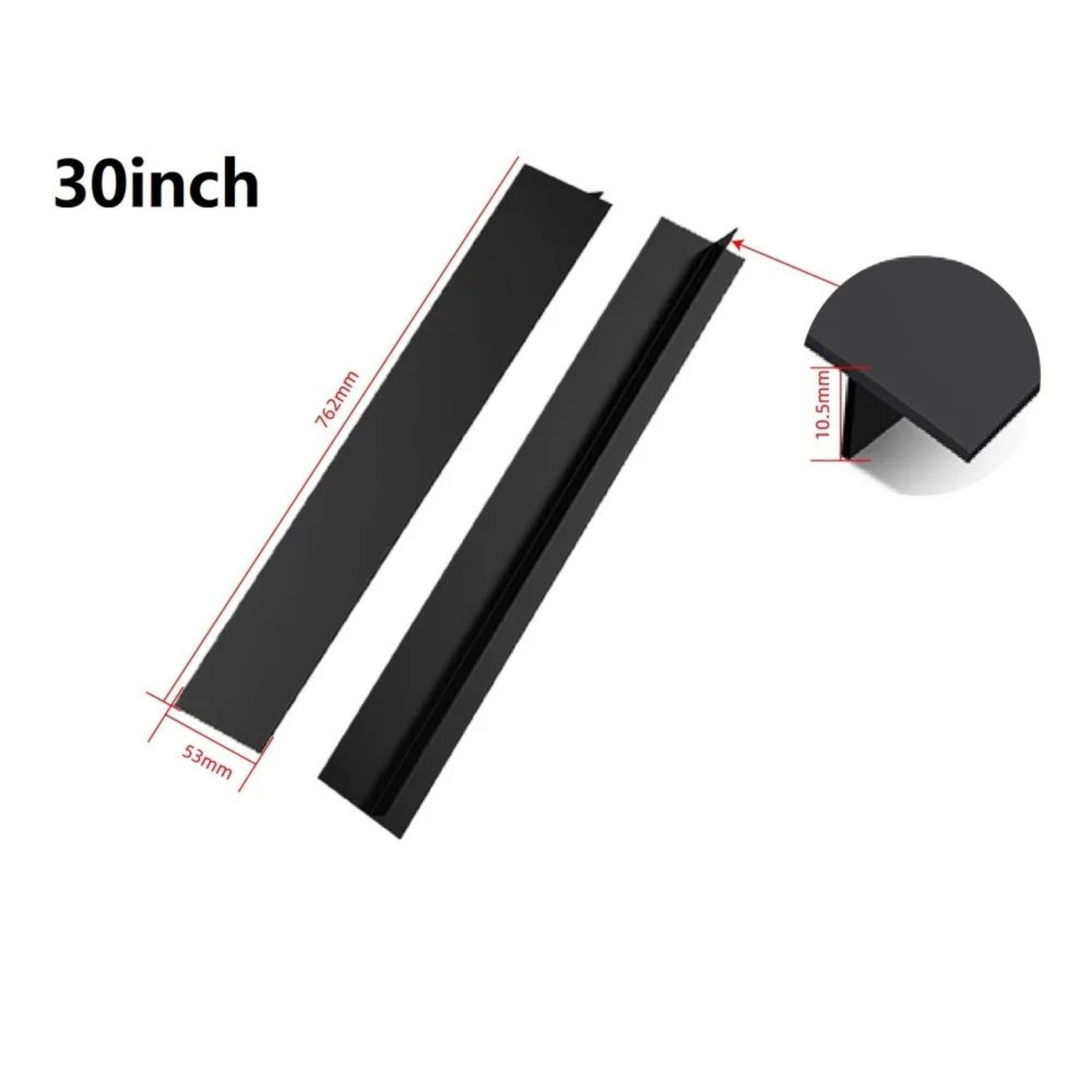 HeatResistant Silicone Stove Gap Cover Strip  Flexible Silicone Stove Gap Filler For A Cleaner Seal 8