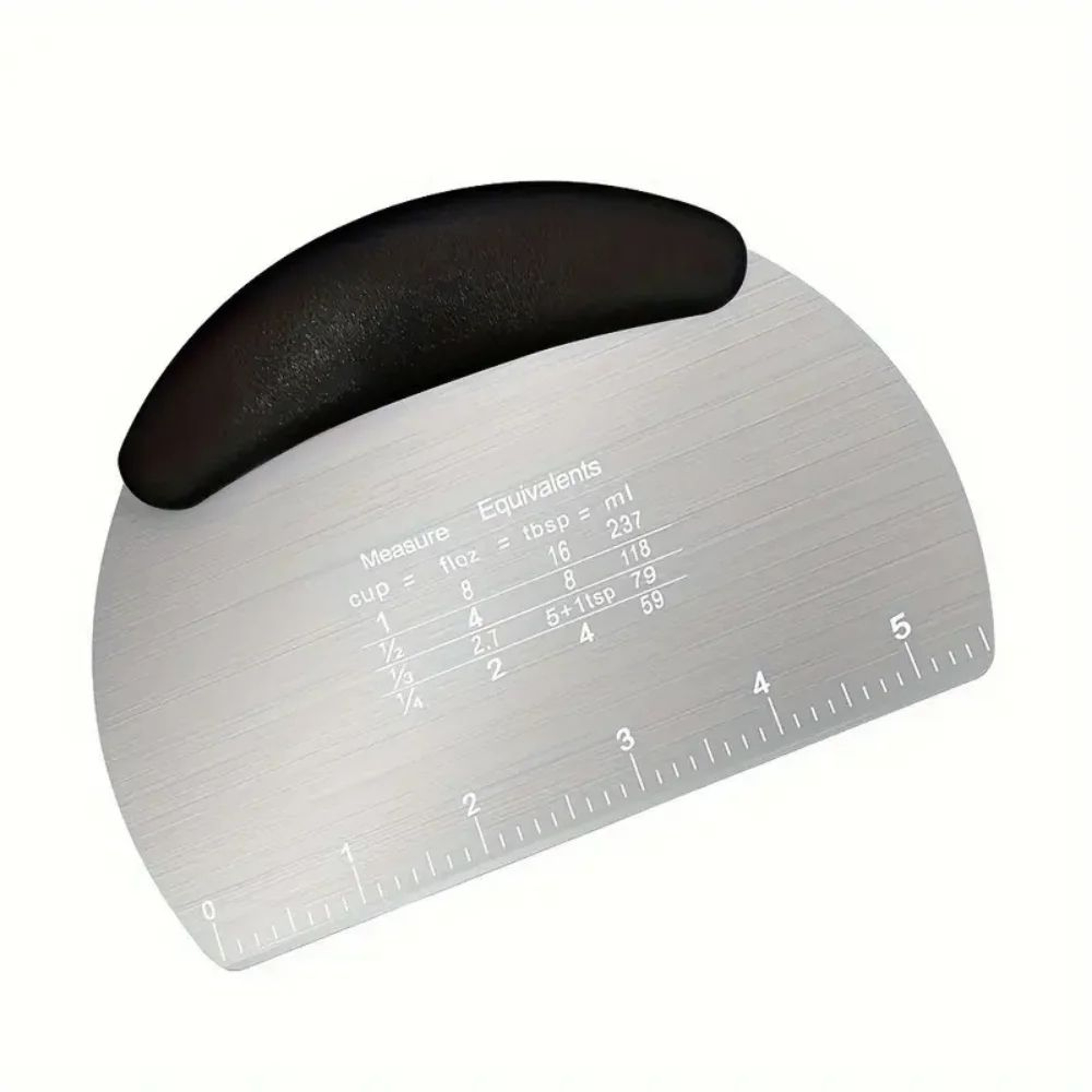 Stainless Steel Bench Scraper  Pastry Cutter With Measuring Scale Precision Dough  Baking Tool 9
