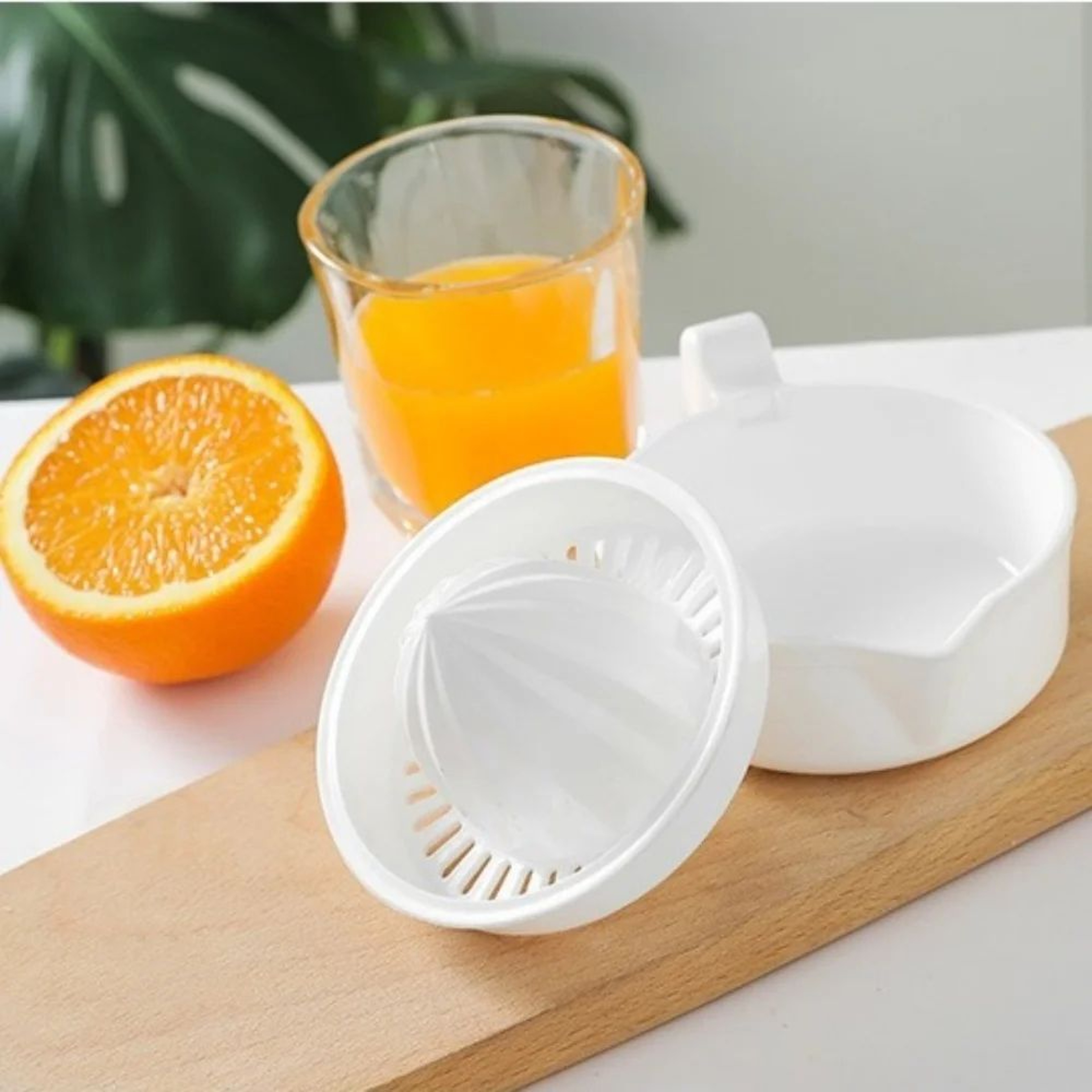 FreshPress Manual Citrus Juicer With Detachable Pulp Filter  Handheld Lemon Squeezer  Citrus Press 3