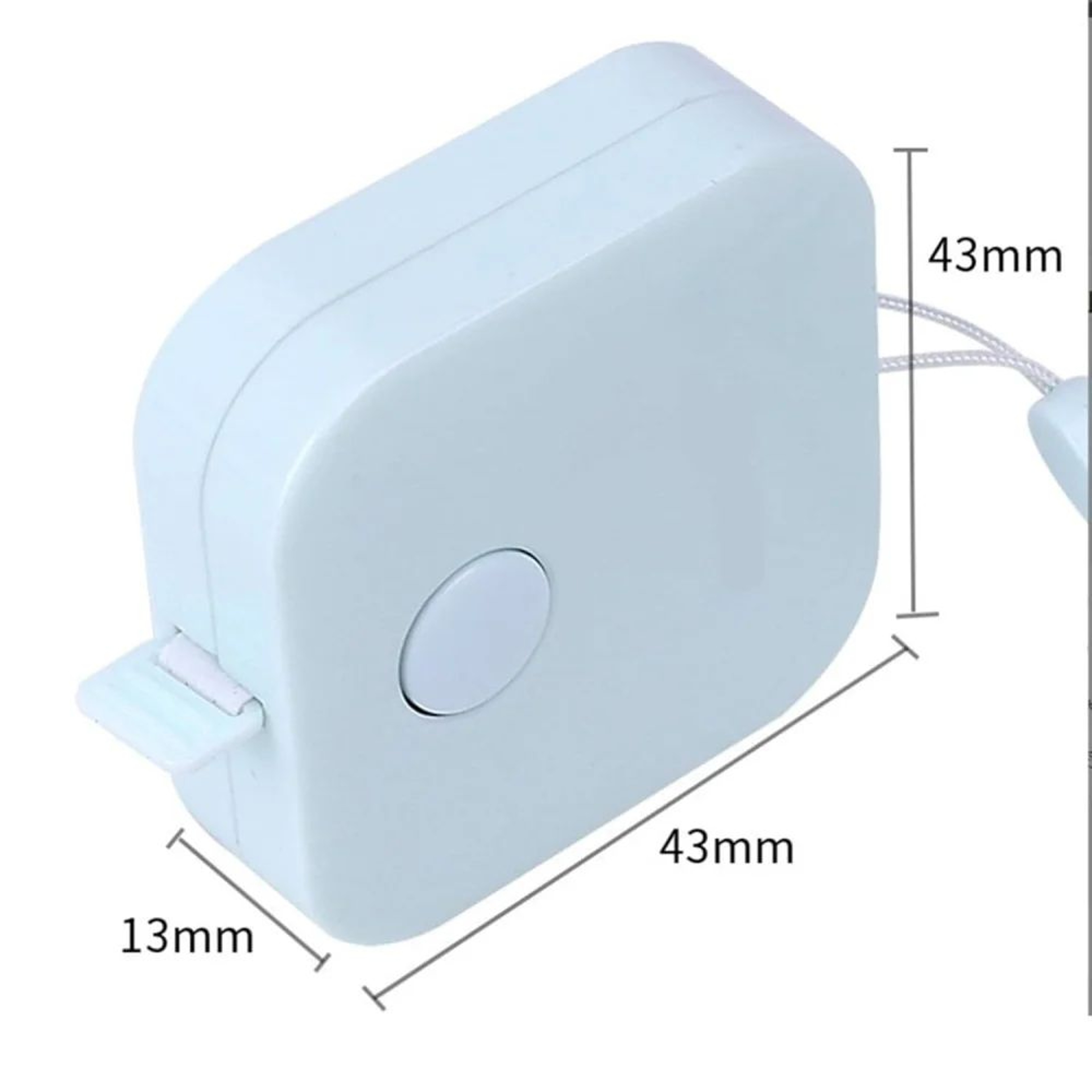 15m Portable Body Measuring Tape  Mini Tailor Tape For Waist Clothes  Fitness Tracking 1