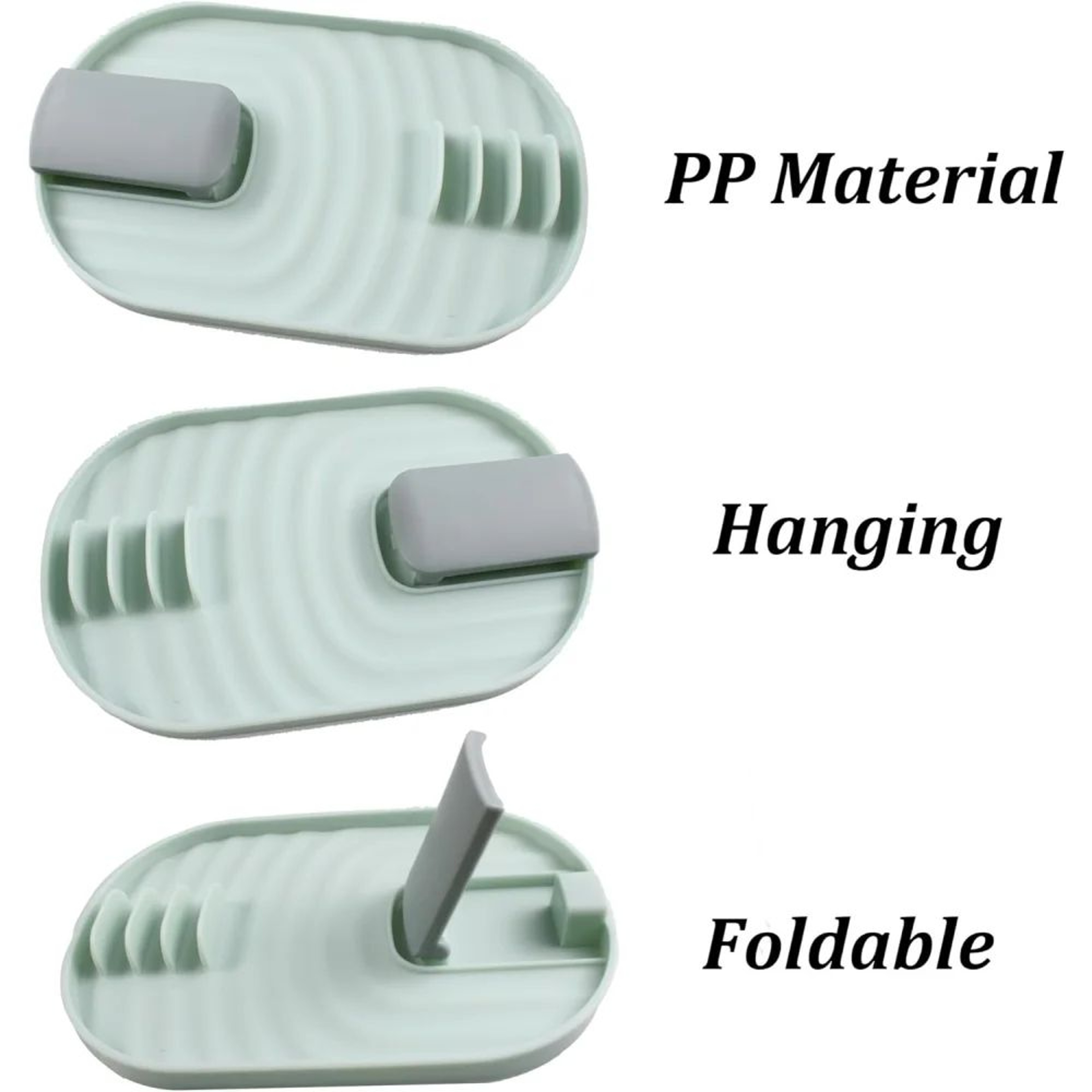 Foldable MultiFunction Spoon Rest  Pot Lid Holder Stove Top Organizer 5
