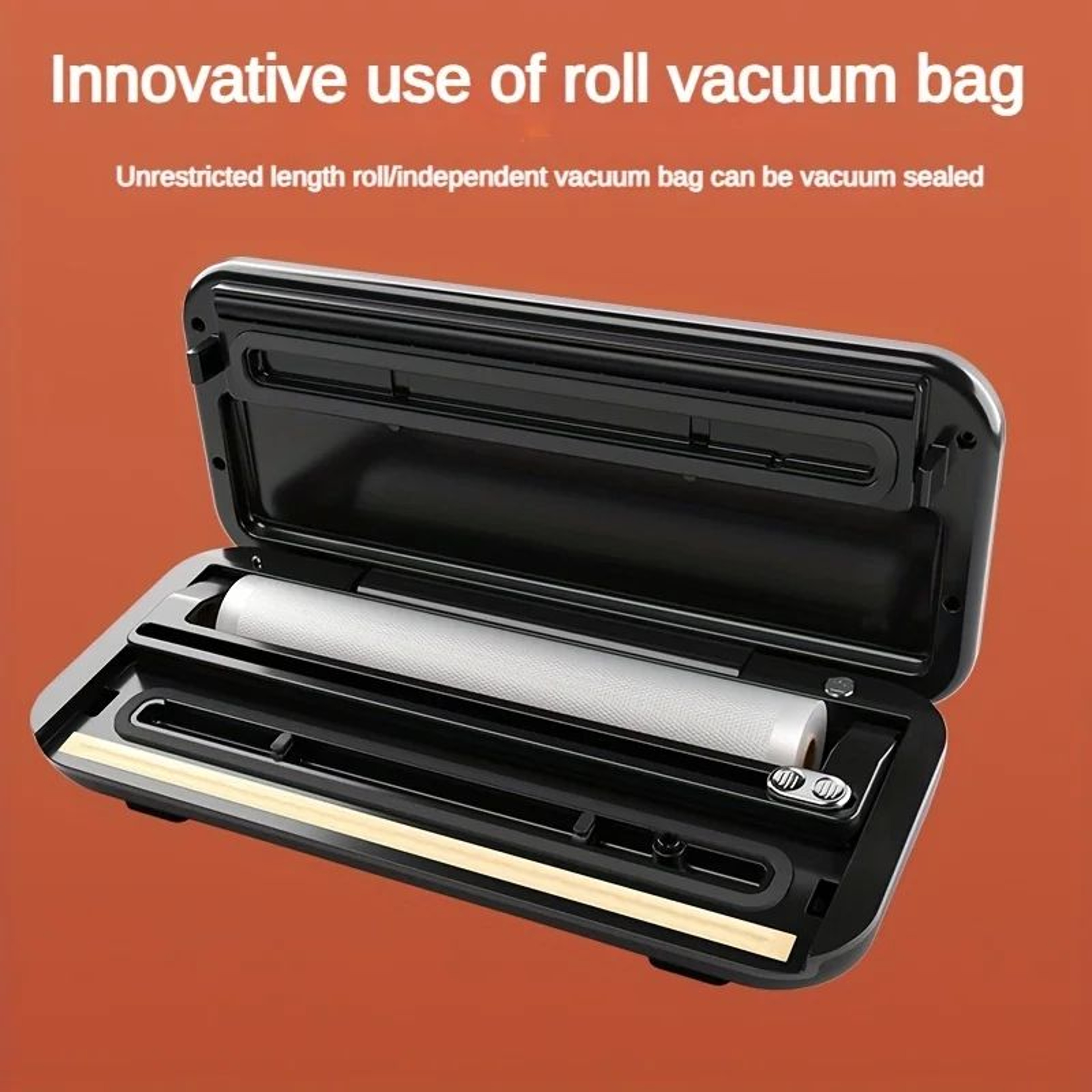 Automatic Vacuum Sealer Machine For Food Storage  Compact Household Food Preservation System 5