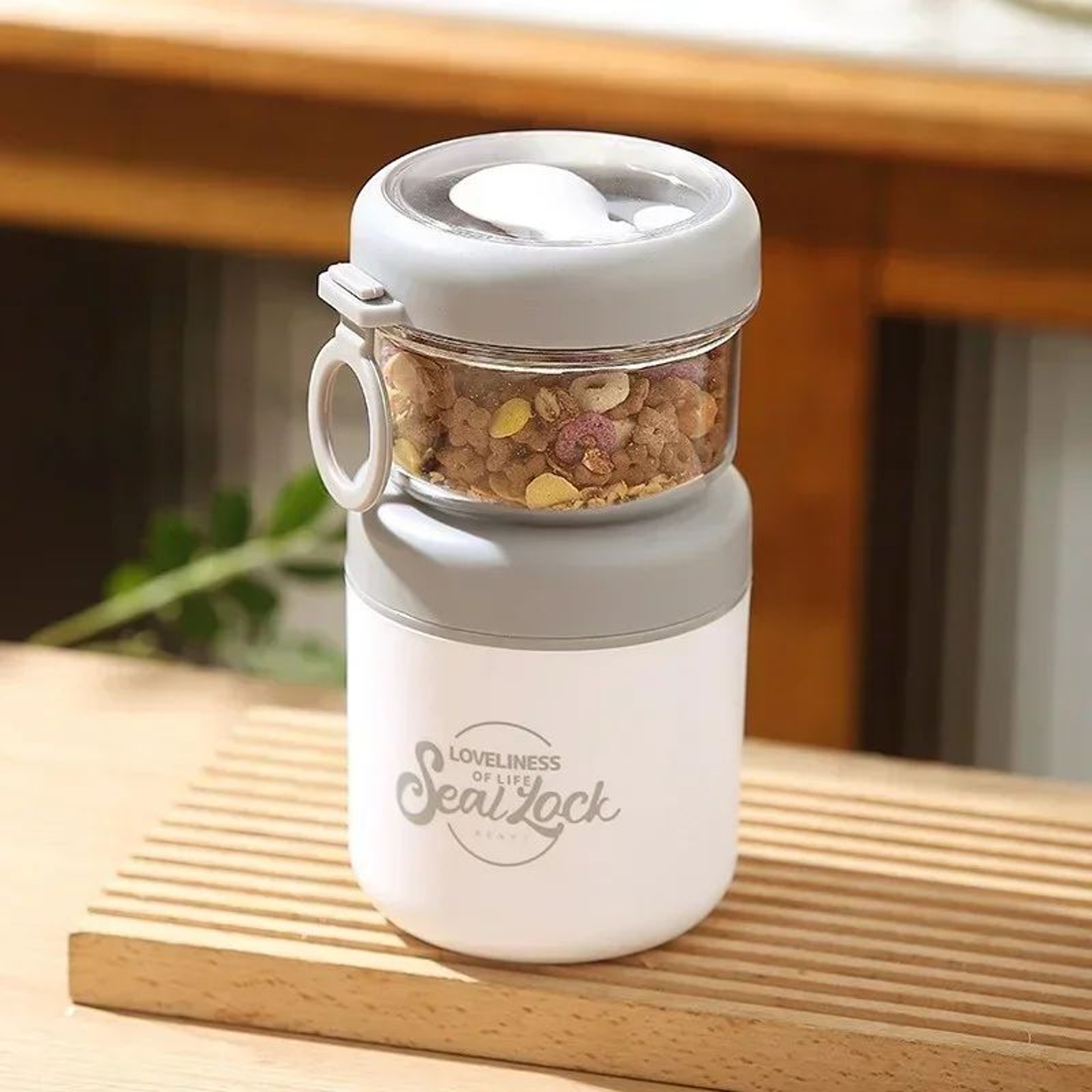 Stainless Steel Insulated Soup Thermos Cup With Spoon  Leakproof Oatmeal  Lunch Food Jar 6