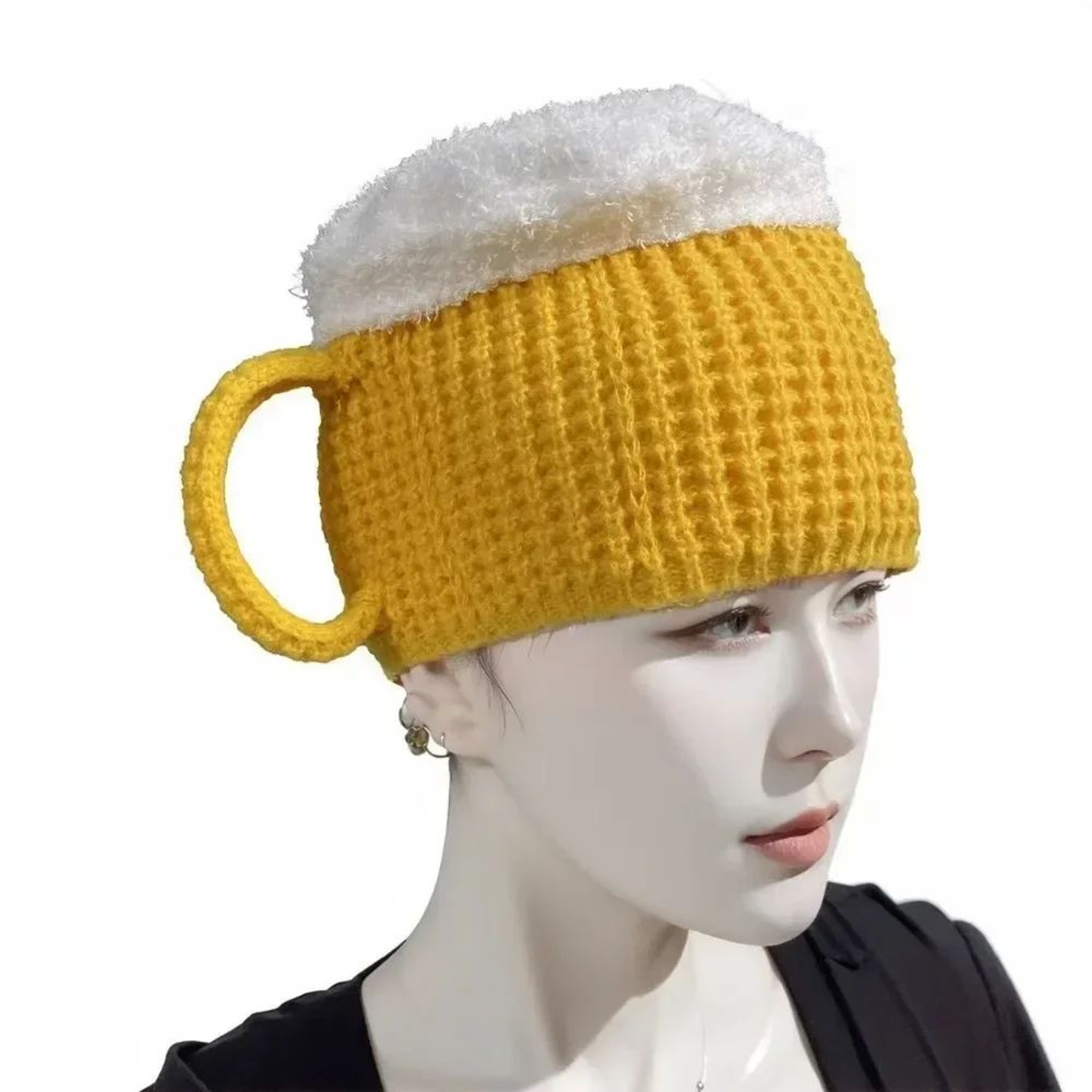 Beer Mug Hat Funny Beer Hat Novelty Beanie For Winter 8