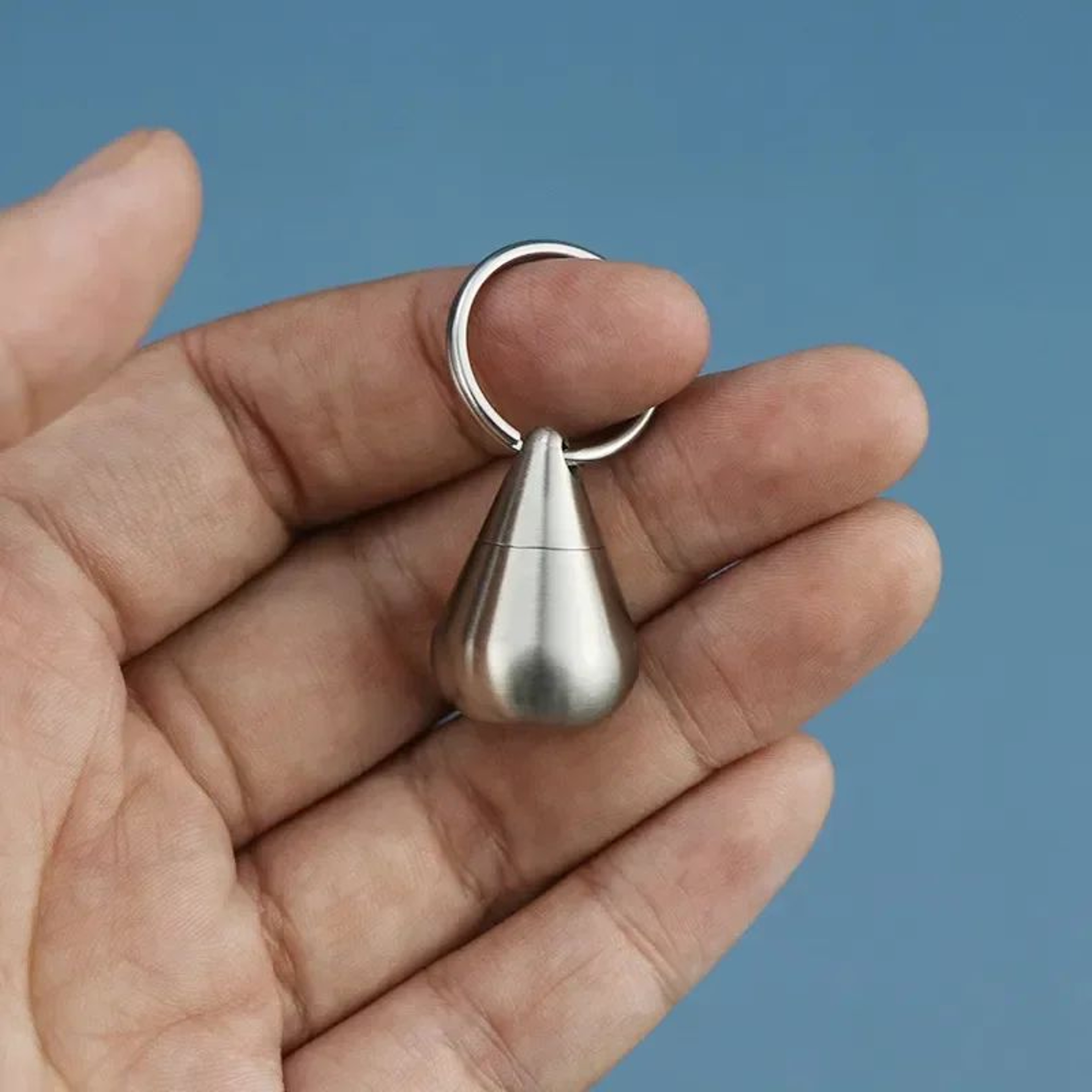 Stainless Steel Mini Travel Pill Case  Waterproof Portable Pill Organizer Capsule Container 1