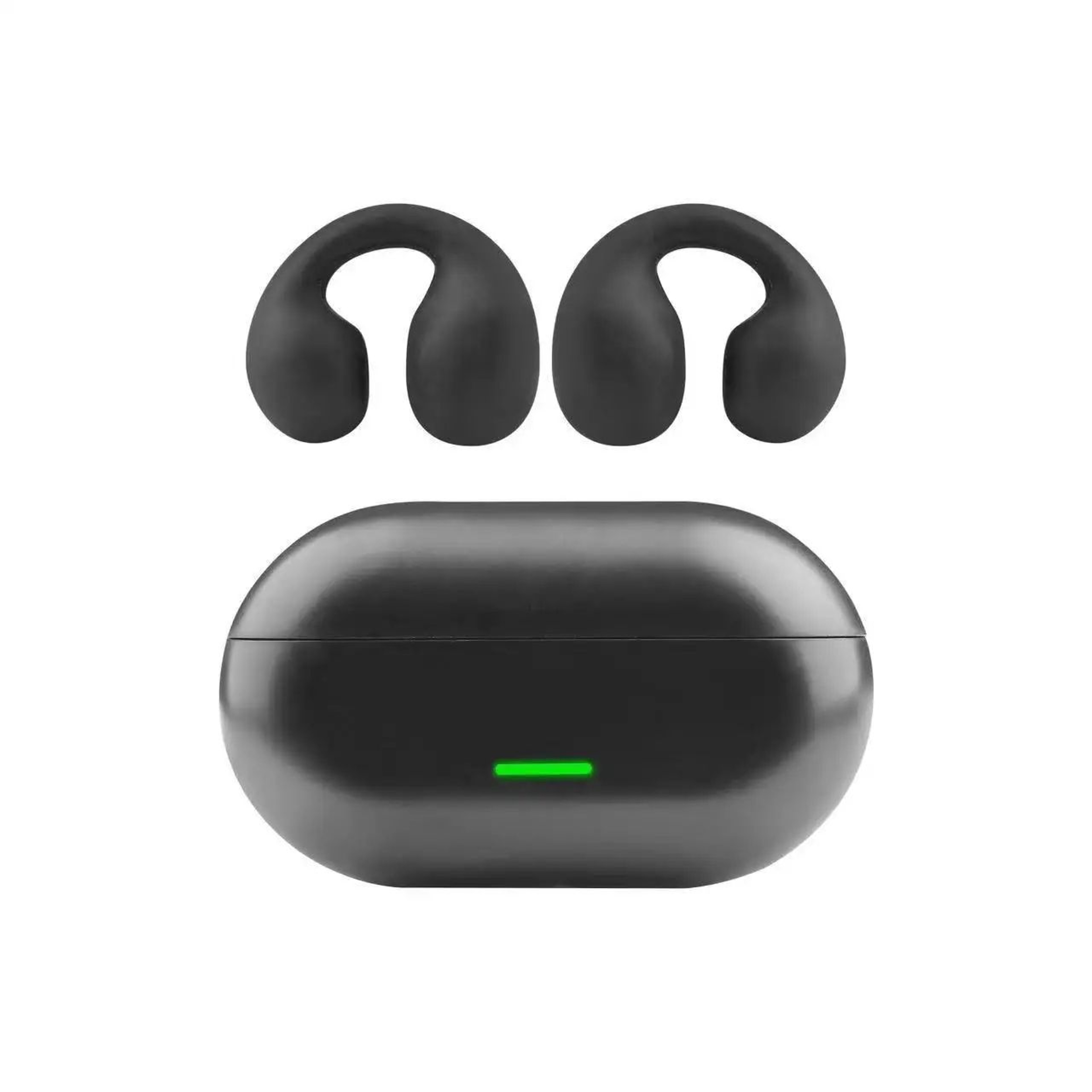 T7500 OpenEar Clip Bone Conduction Headphones  Bluetooth 53 Sports Earbuds With Mic 0