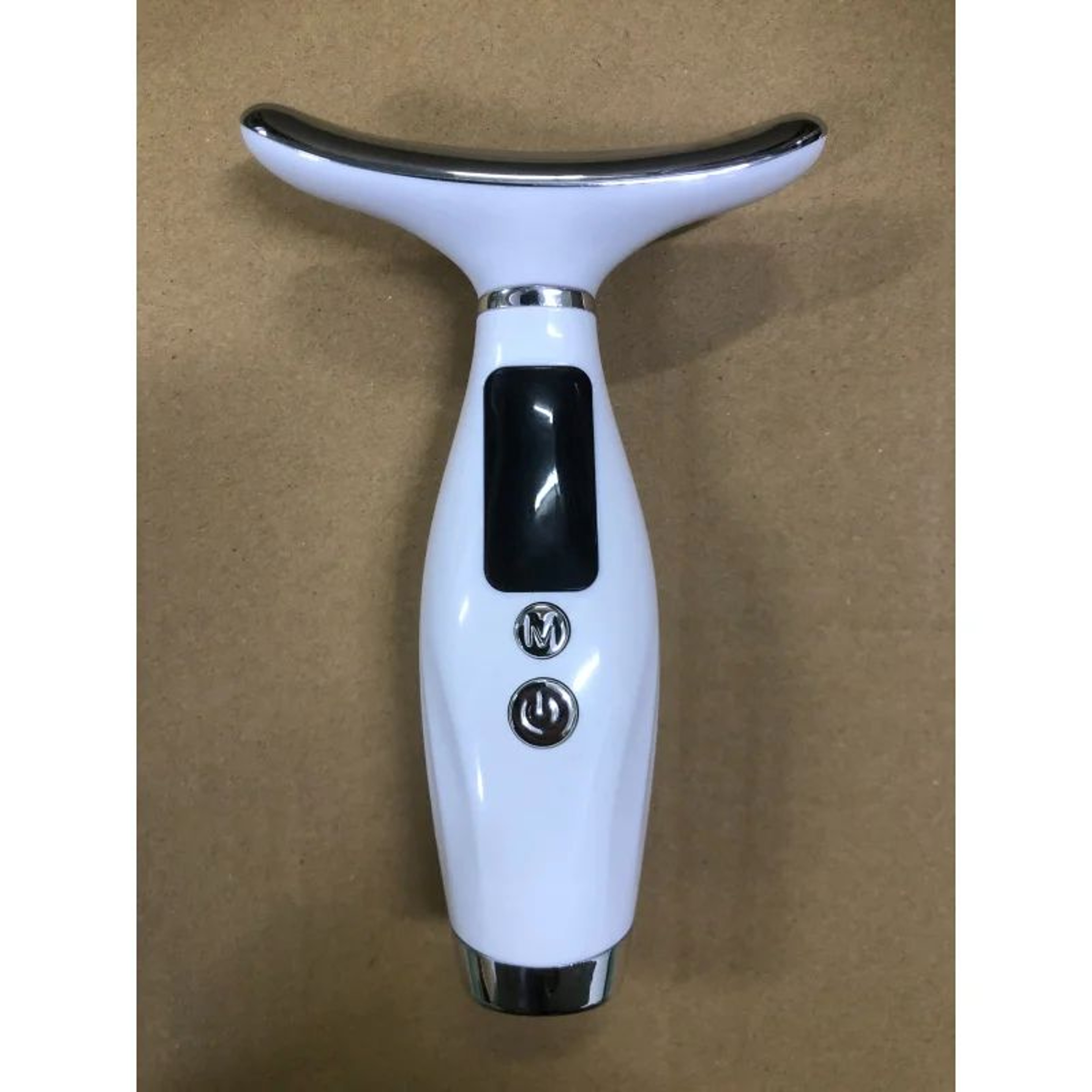 7Color LED Light Therapy Face  Neck Massager With 3Level Vibration For Smoother FirmerLooking Skin 0