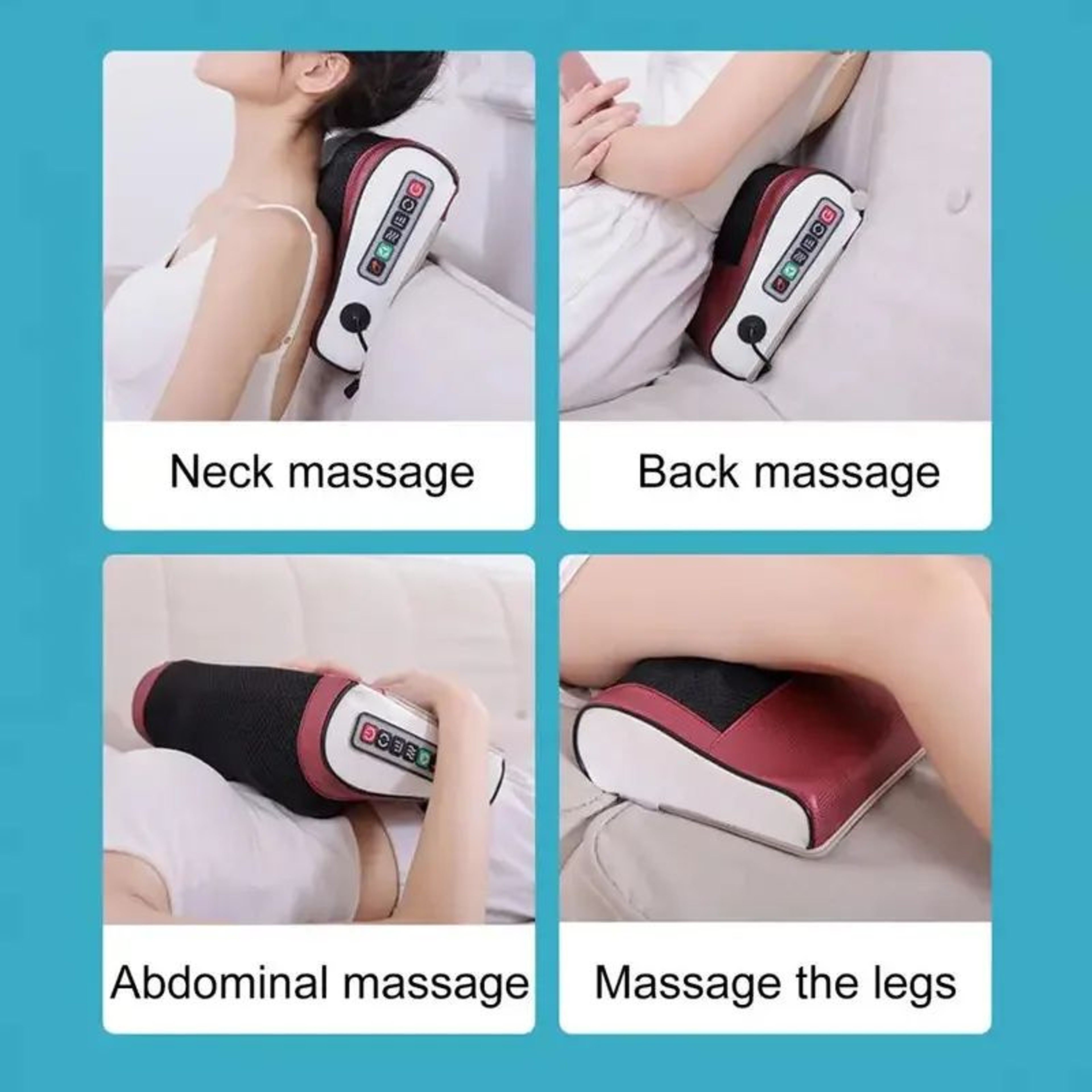 DeepKnead Heated Neck  Shoulder Massager Pillow Neck And Shoulder Massager With Heat Back Massage P 1