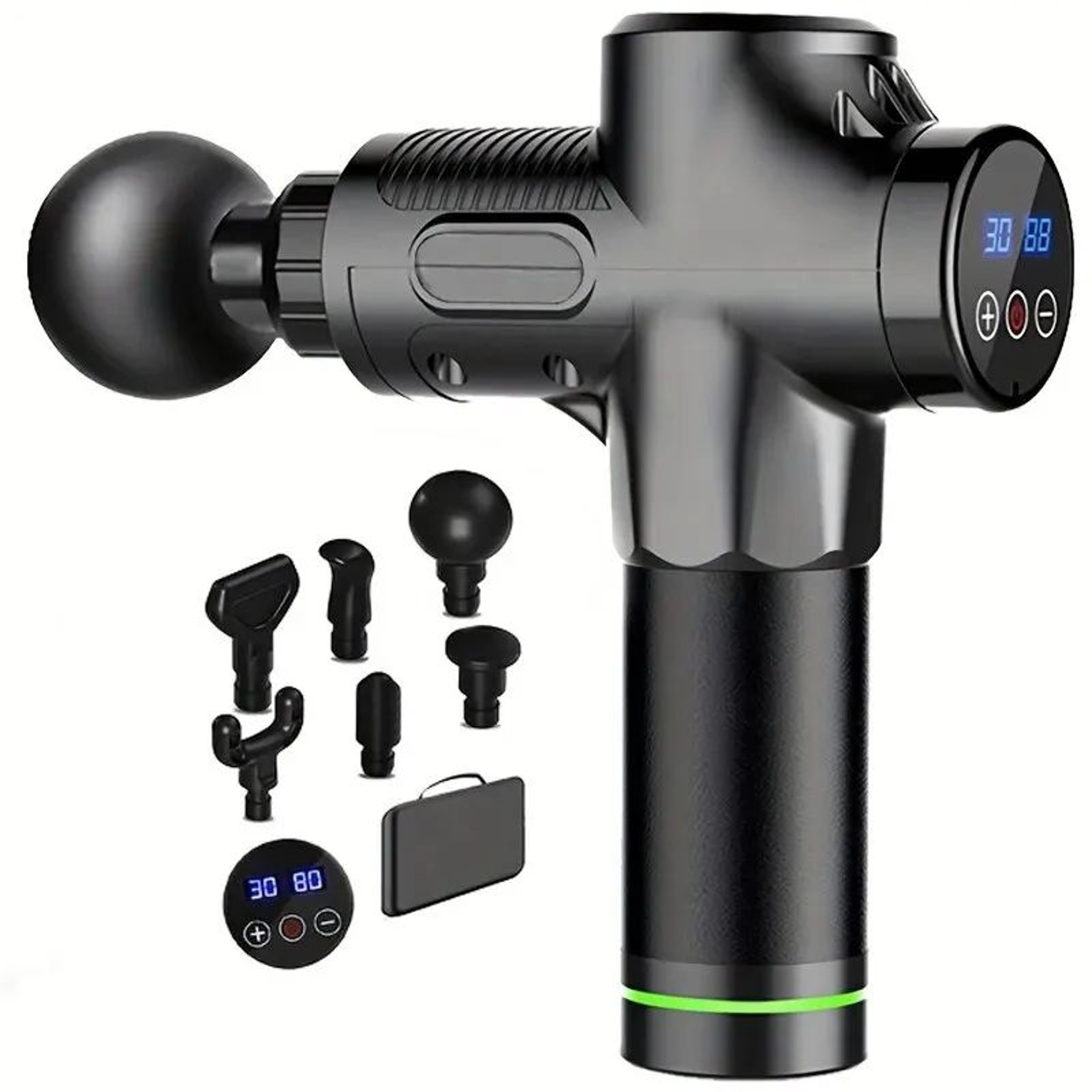 Portable Fascia Massage Gun  Deep Tissue Massager For Fast Muscle Relaxation 1 Head 4
