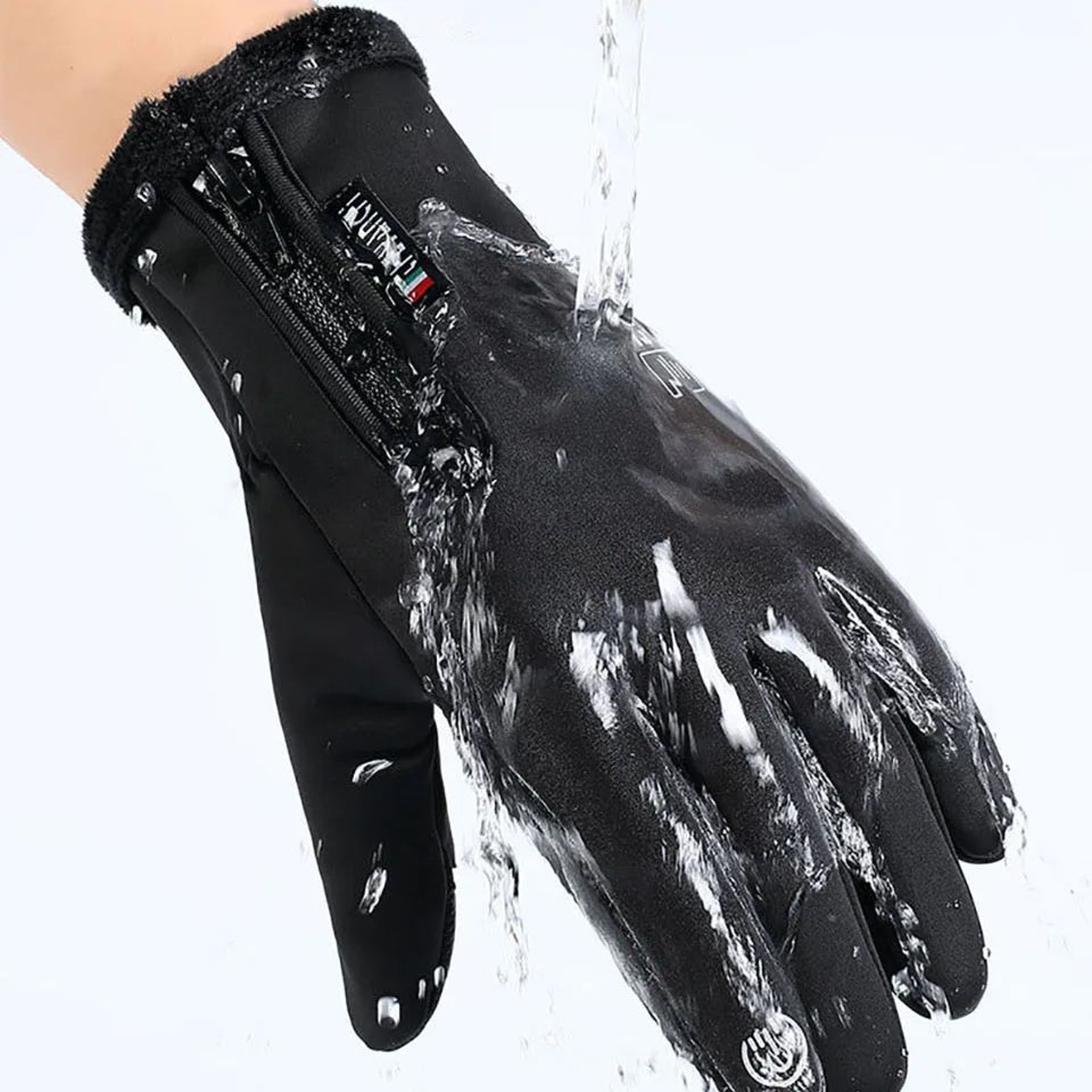 ArcticRide Waterproof Winter Gloves For Men  Thermal Fleece Touchscreen NonSlip Grip 1