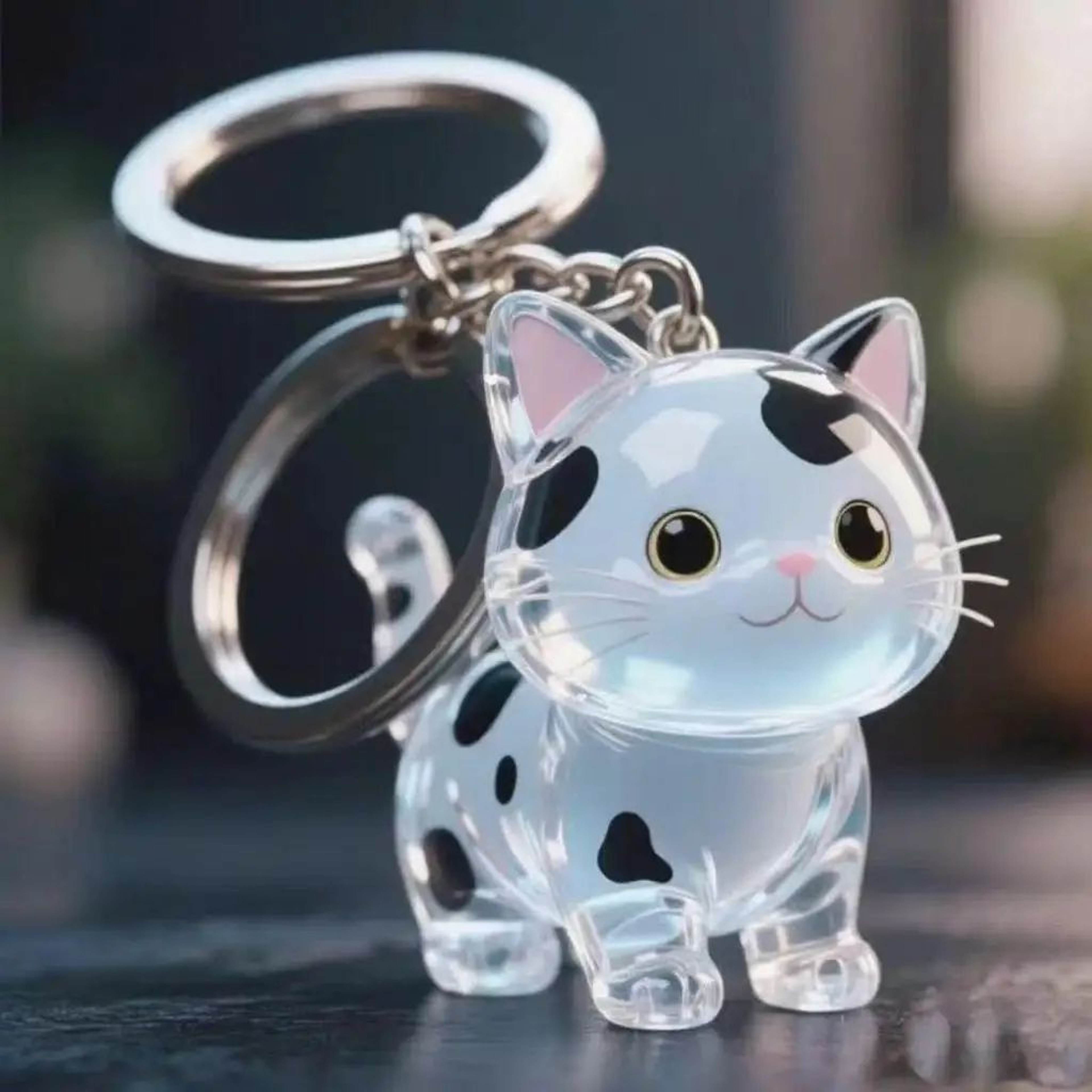 Pocket Pet Hair Remover Keychain  Reusable Pet Hair Remover Pendant With Hidden Collector 12