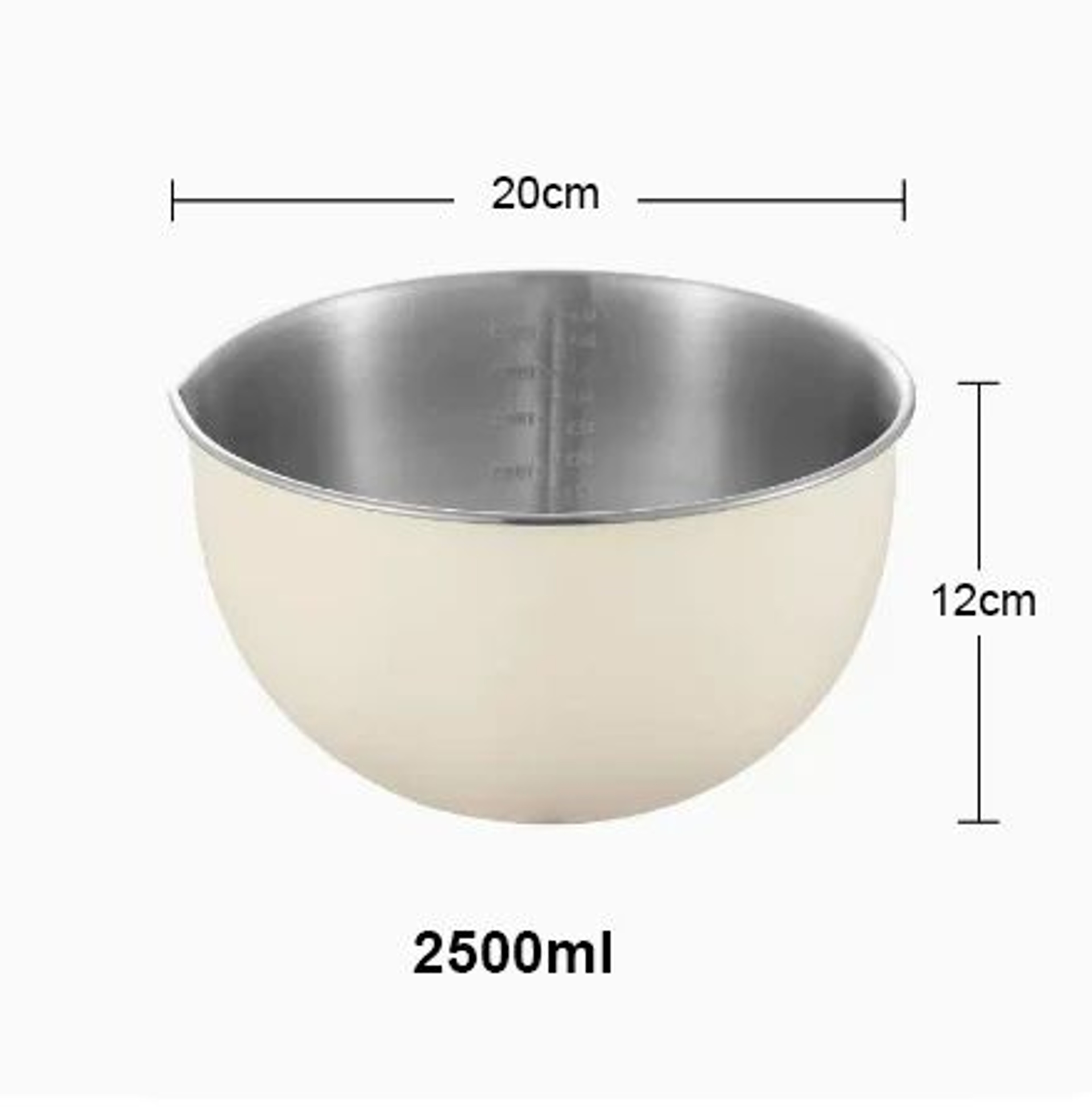 304 Stainless Steel Mixing Bowls Set With NonSlip Base 15L25L45L For Baking Salad And Meal Prep 10