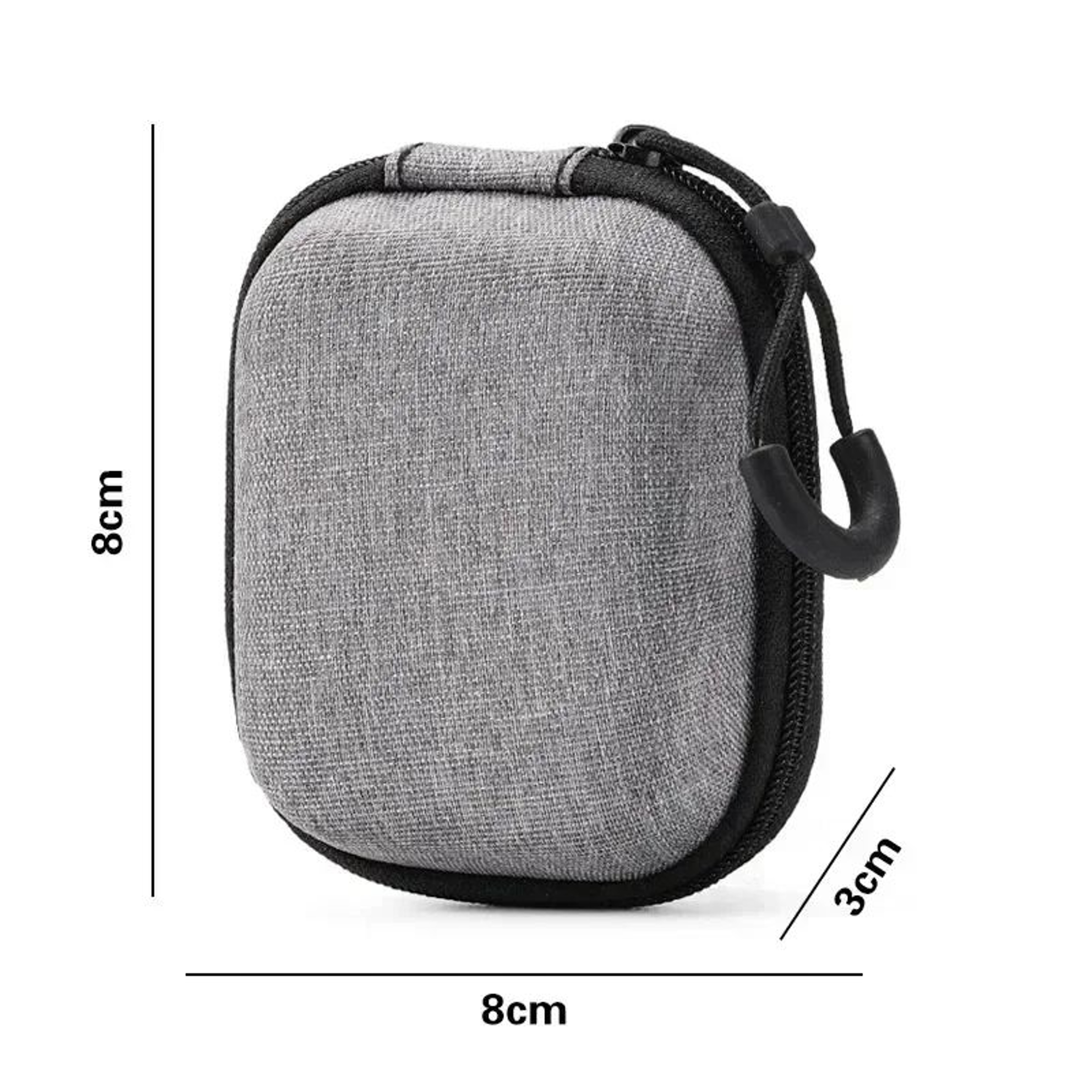 MultiSize EVA Hard Case Travel Cable Organizer Zipper Shockproof Storage Case For Headphones Charge 7
