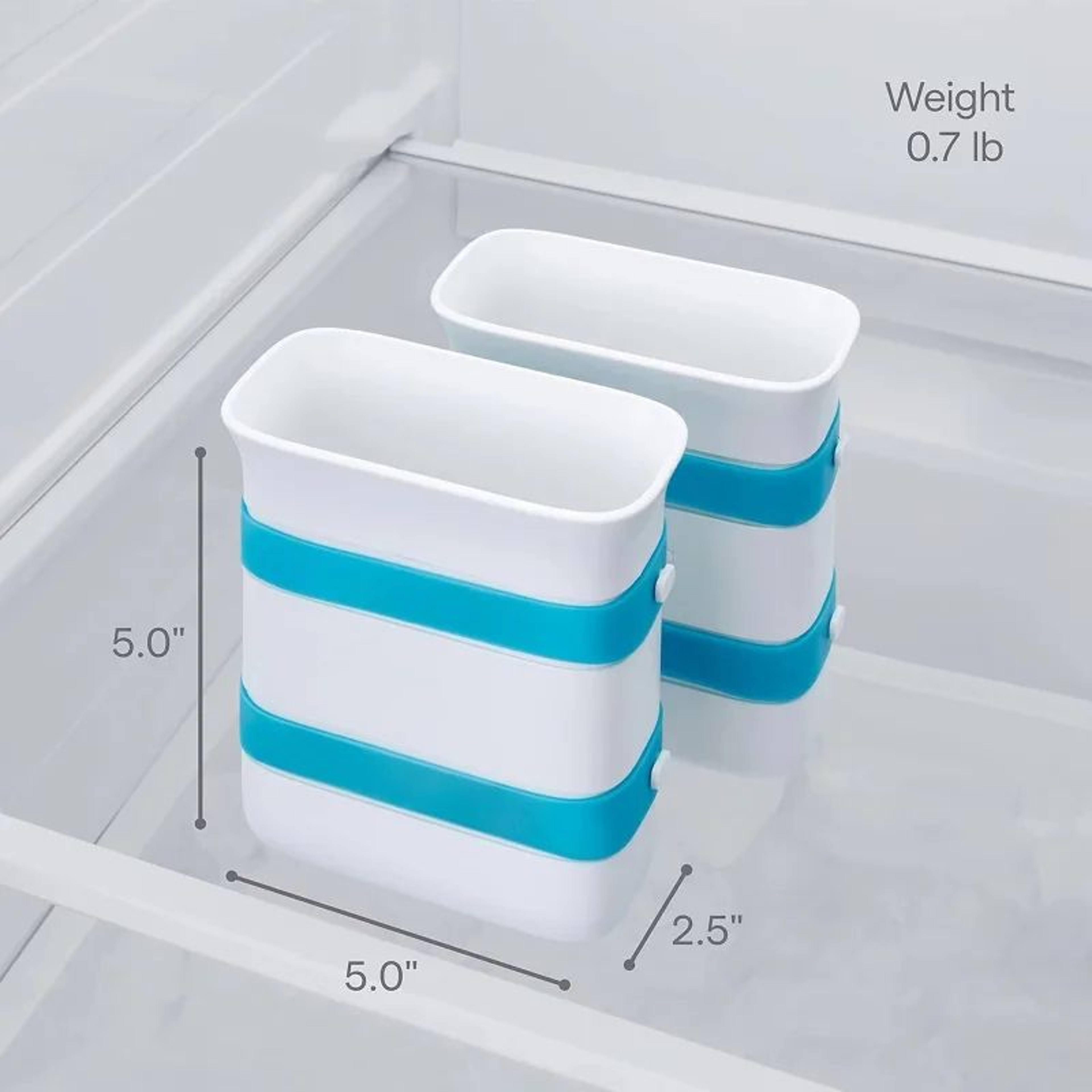 FreezeUpStyle Food Block Maker  Soup Freezer Container  Meal Prep Freezer Mold For SpaceSaving Free 2