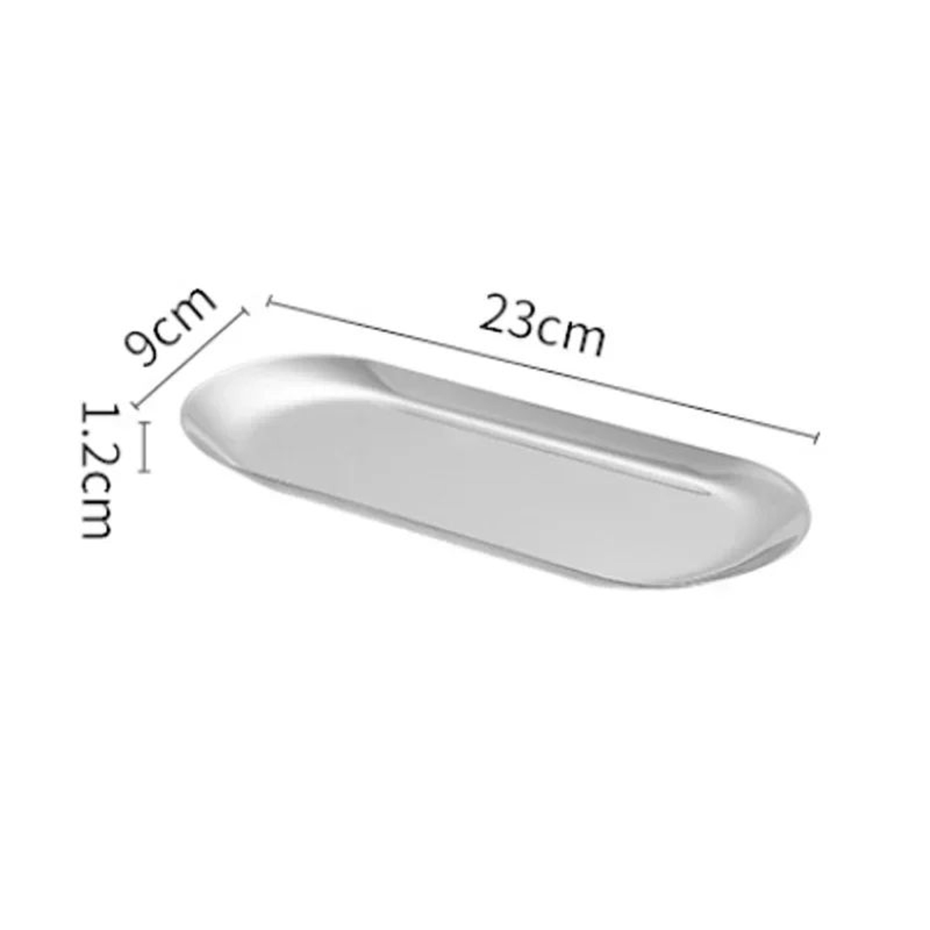 Nordic Oval Gold Stainless Steel Serving Tray For Snacks Desserts  Vanity Storage 7