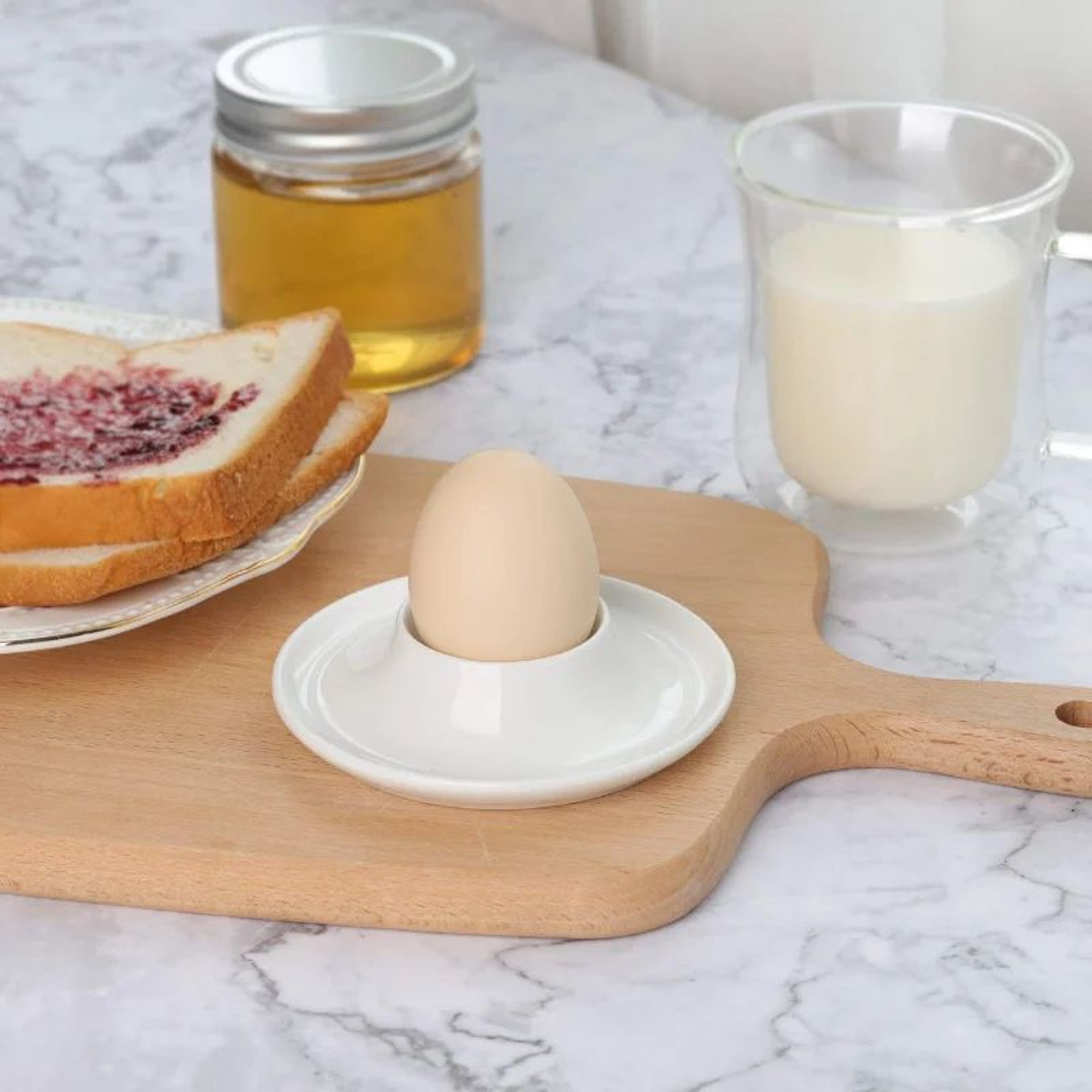 34Grid Egg Holder For Refrigerator With Lid  Clear Egg Storage Container AntiSlip Tray 0