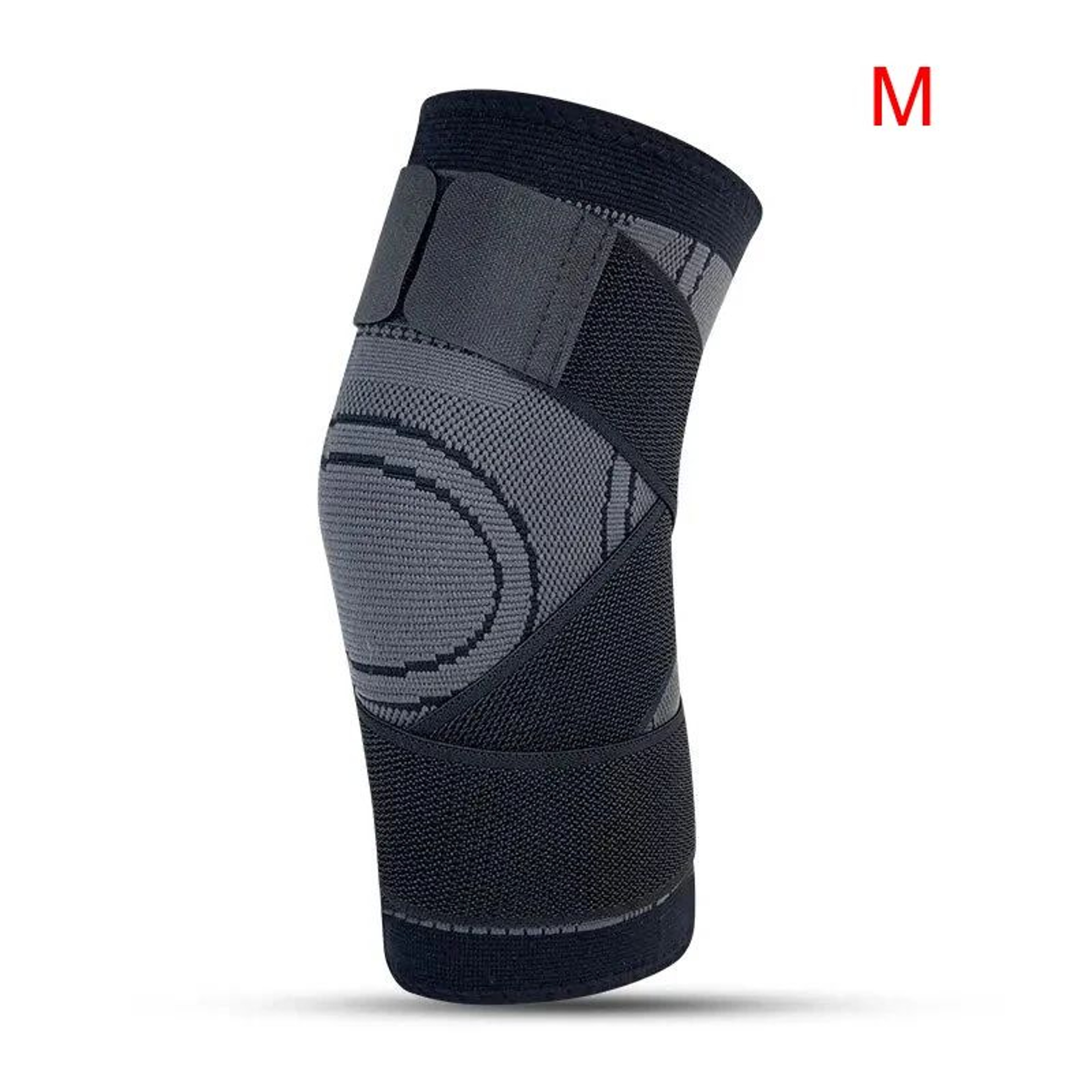 Adjustable Knee Compression Sleeve With Patella Stabilizer Strap For Sports  Running 7